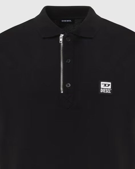 Diesel 🇺🇸❗️NEW Diesel Classic Zip Polo T-Shirt Opium Style Rare Size US XL / EU 56 / 4 - 5 Thumbnail