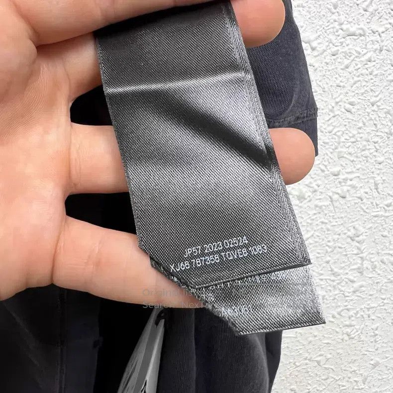Balenciaga Balenciaga Black washed diamond 'See Now Buy Now' short-sl Size US S / EU 44-46 / 1 - 6 Thumbnail
