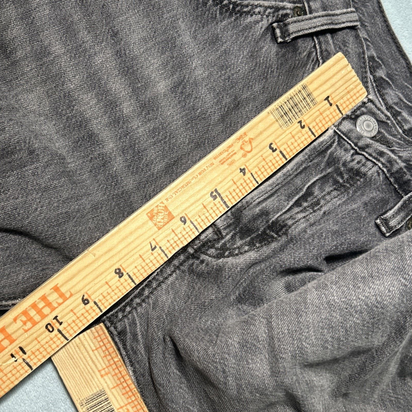 Levi's Levis 501 Straight Jeans Women 32x25 Raw Hem Hamilton Button Size 32" / US 10 / IT 46 - 16 Thumbnail