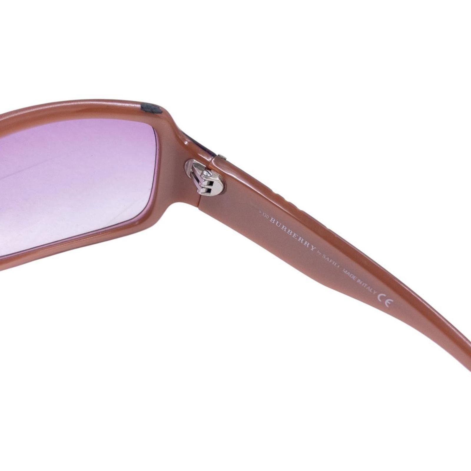Vintage Burberry Nova Check Embossed Sunglasses