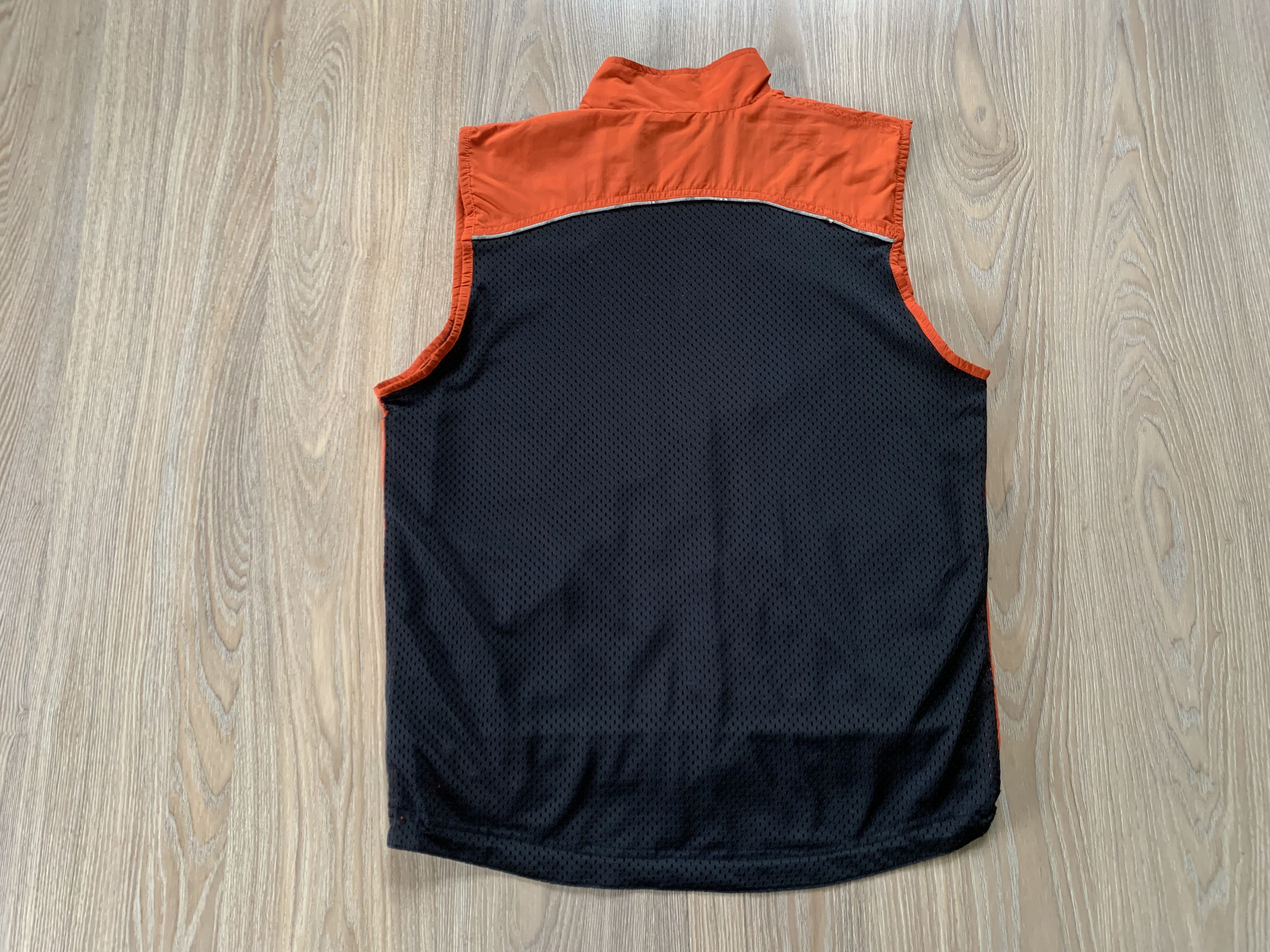 Asics × Vintage Vintage Asics Men’s Orange Full Zip Vest Size US M / EU 48-50 / 2 - 3 Thumbnail