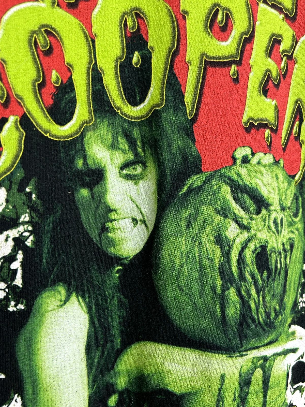 Band Tees Vintage Alice Cooper Halloween Night Of Fear London T-Shirt Size US L / EU 52-54 / 3 - 3 Thumbnail