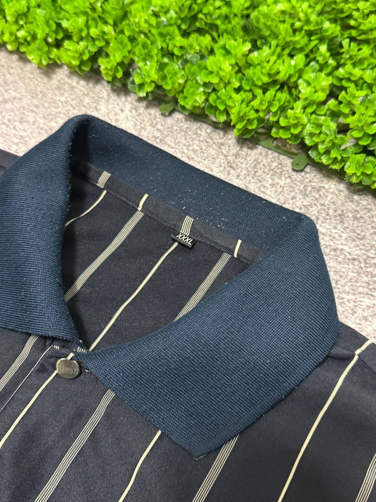 Yves Saint Laurent Vintage Yves Saint Laurent YSL Silk Polo Shirt Size US XL / EU 56 / 4 - 5 Thumbnail
