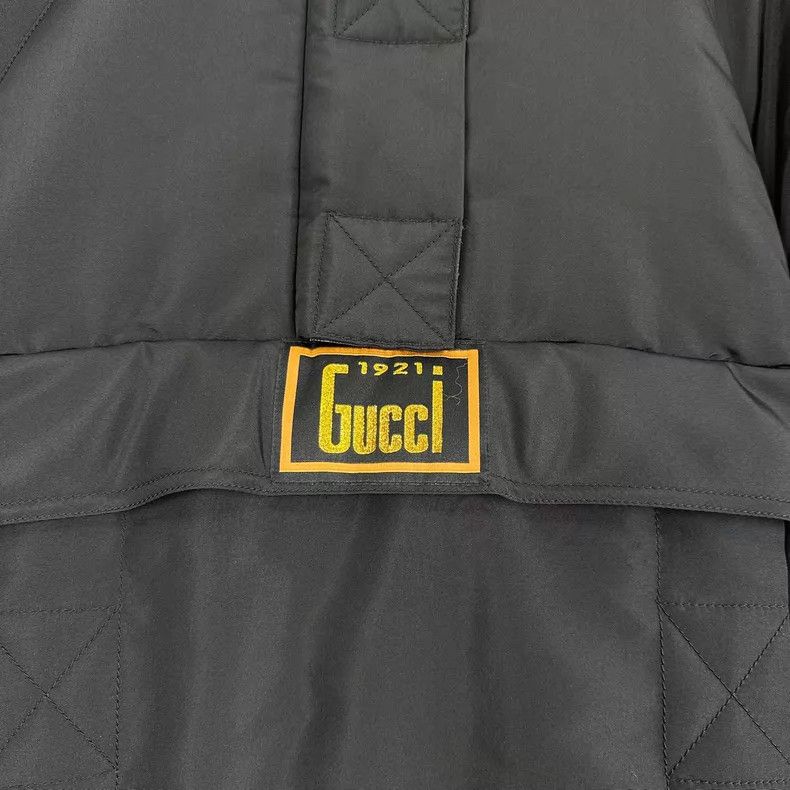 Gucci Gucci Black gold thread embroidery logo hooded jacket cott Size XS / US 0-2 / IT 36-38 - 5 Thumbnail