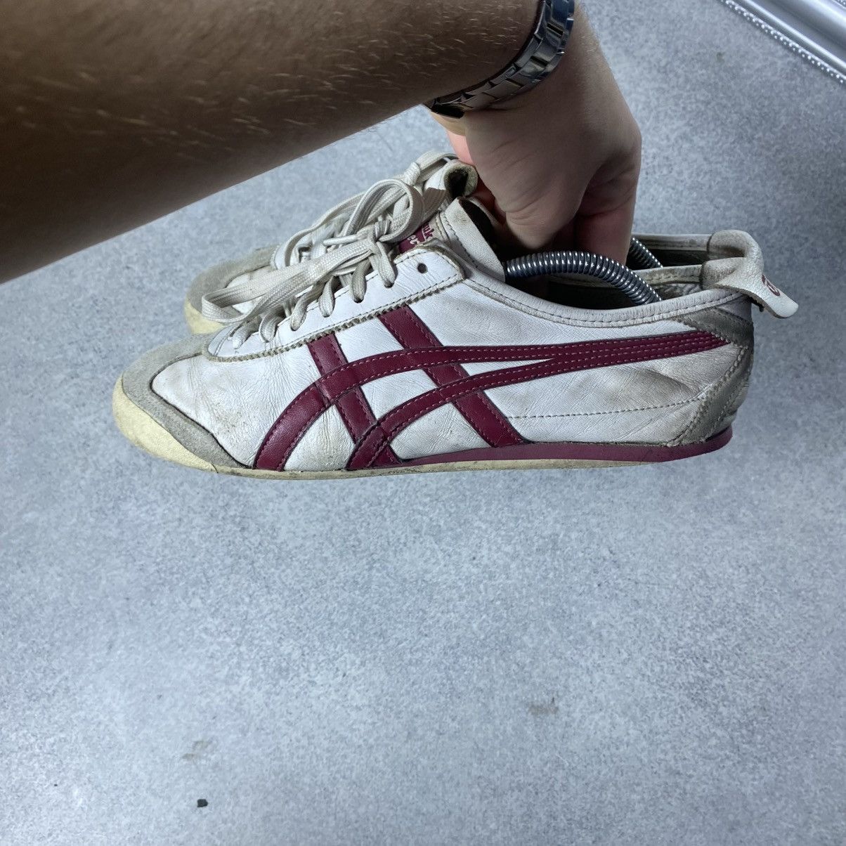 Asics Vintage Asics Tiger Onitsuka Leather Sneakers Size US 8.5 / EU 41-42 - 7 Thumbnail