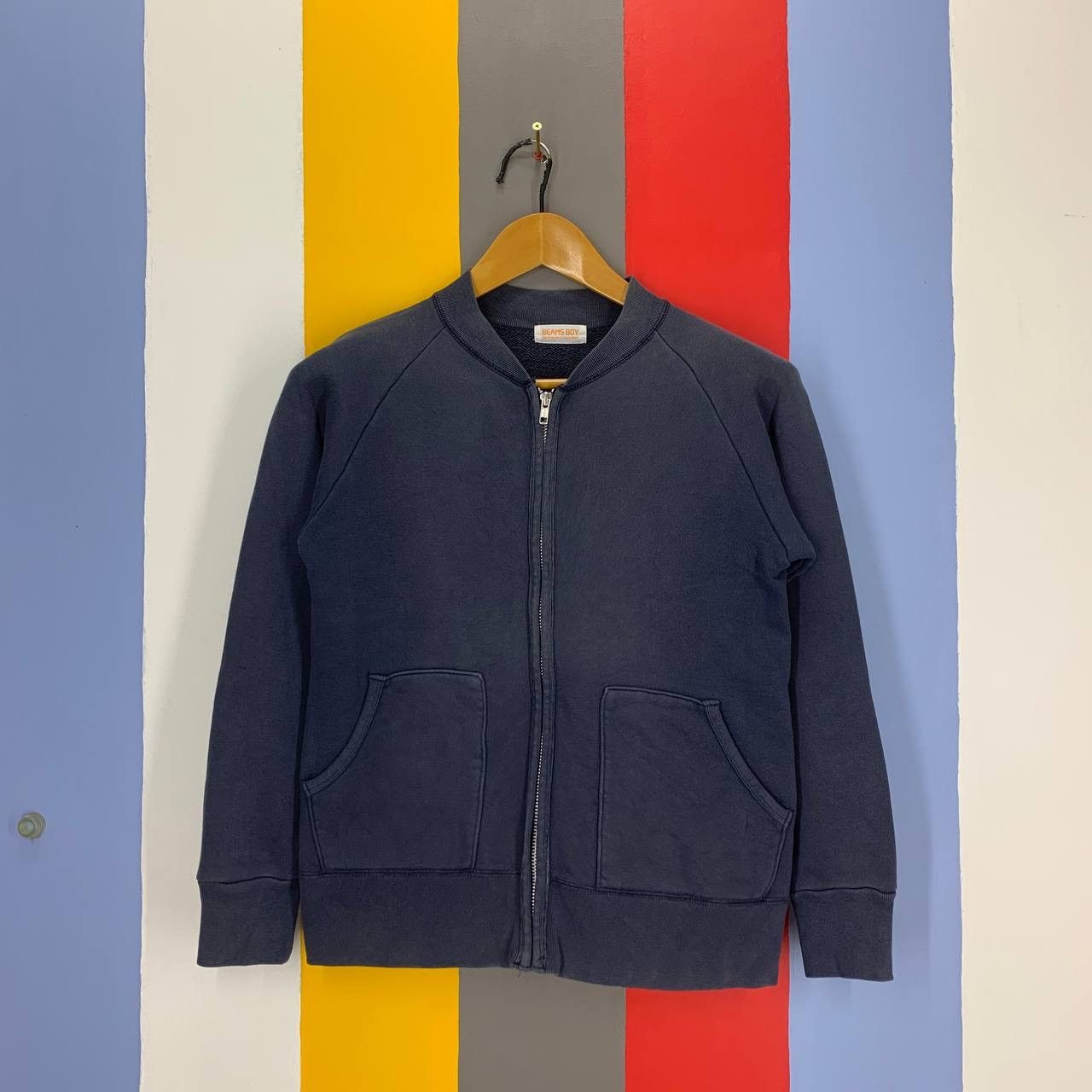 BEAMS BOY Nice Design Zipper Sweatshirt / Jacket #2363-03