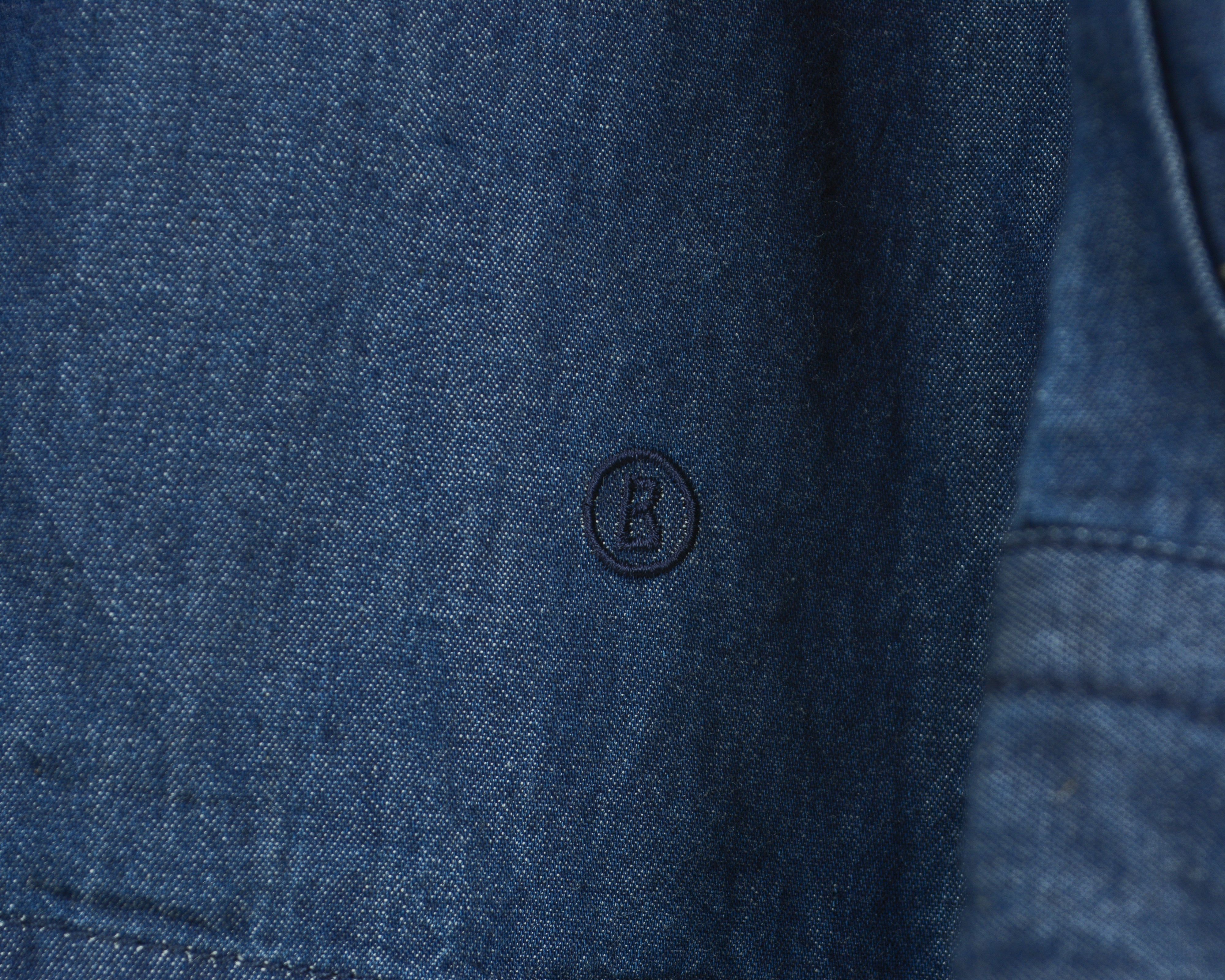 Bogner Men S Denim Shirt Oxford 39 Long Sleeve Casual Blue Button Size US S / EU 44-46 / 1 - 5 Thumbnail