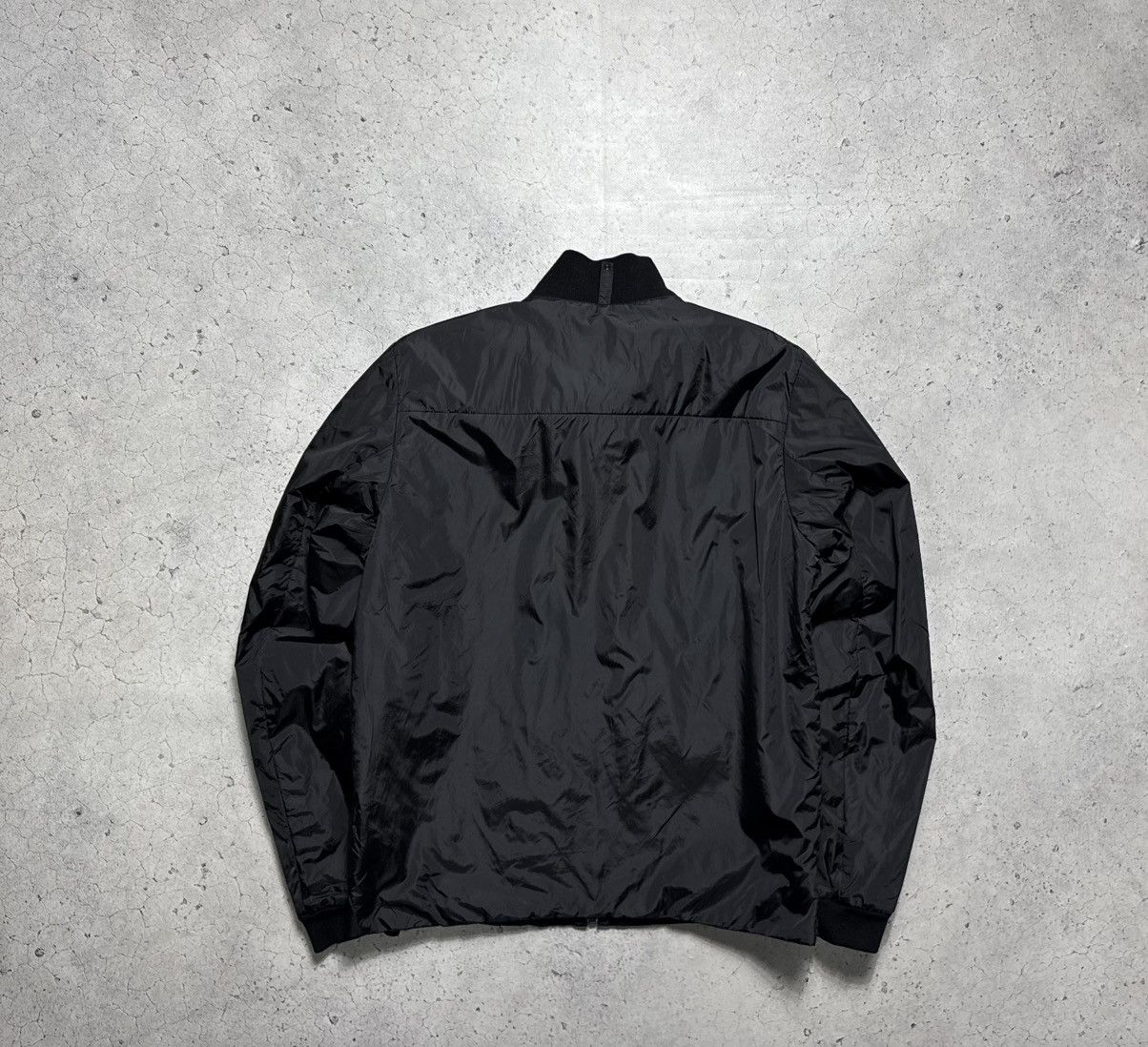 Prada Prada Milano Red Tab Bomber Black Jacket Luxury Nylon Size US M / EU 48-50 / 2 - 15 Thumbnail