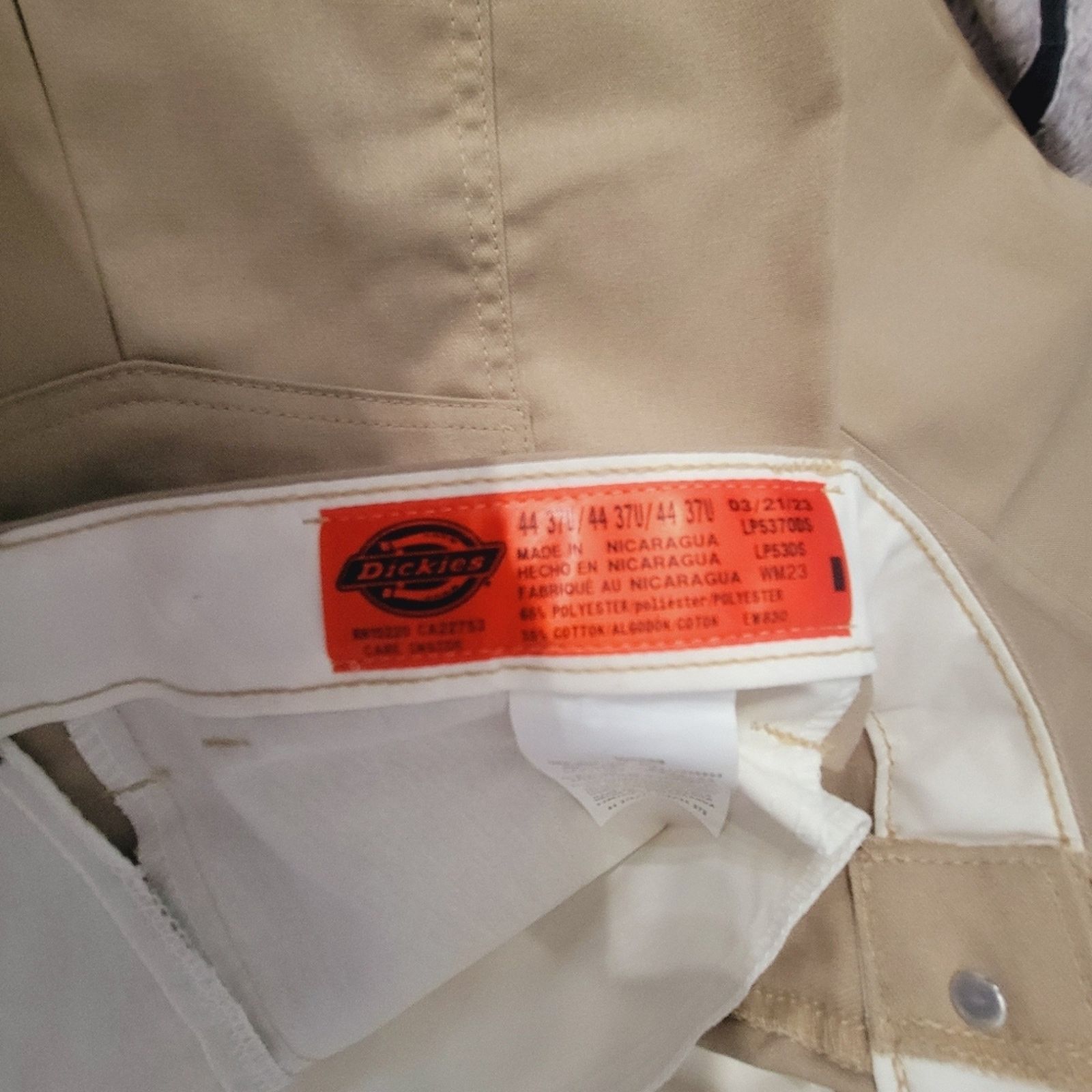 Dickies Dickies Beige Work Cargo Pants Men's Size 44 X 29 Size US 44 / EU 60 - 4 Thumbnail
