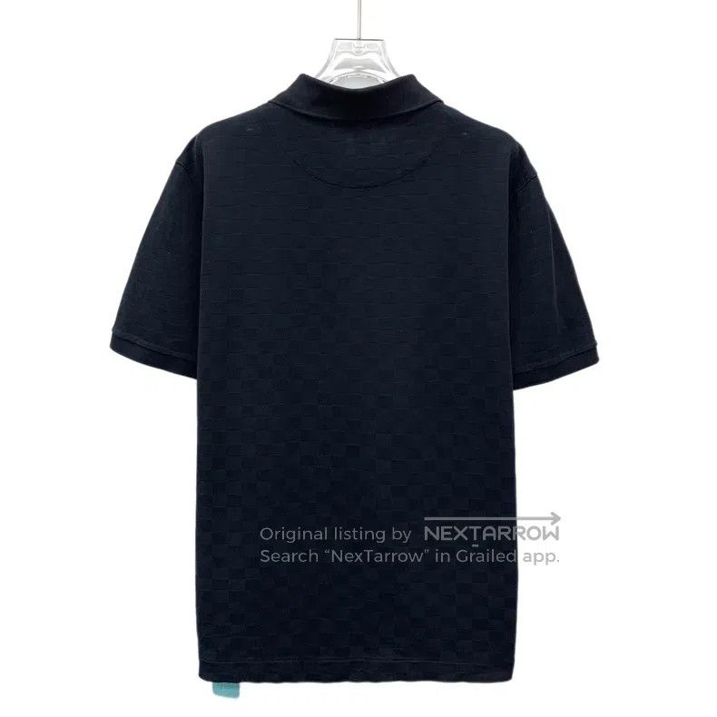 Louis Vuitton Louis Vuitton Black Checker Cotton Lapel Single Breasted S Size US L / EU 52-54 / 3 - 2 Thumbnail