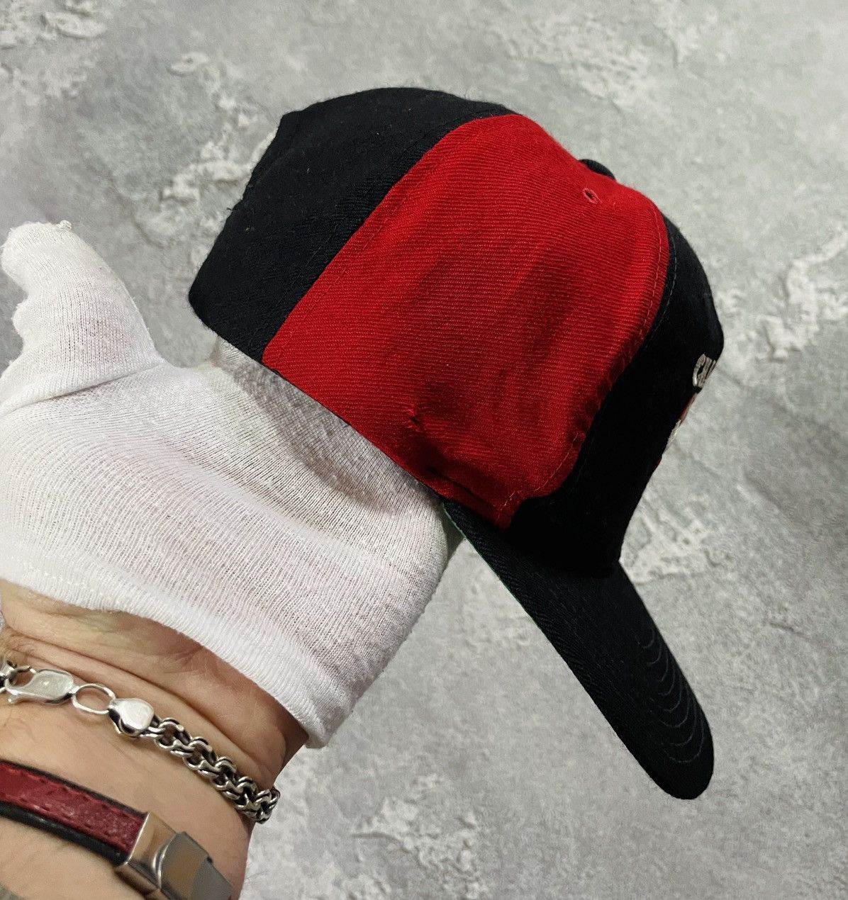 Starter Vintage 90’s STARTER Chicago Bulls NBA Wool Cap Snapback Hat Size ONE SIZE - 4 Thumbnail