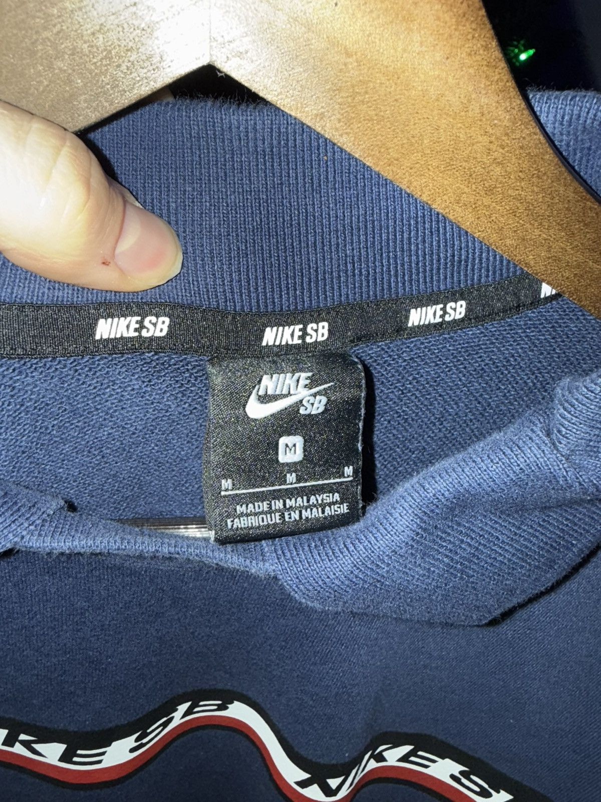 Nike Nike SB navy collared pullover Size US M / EU 48-50 / 2 - 3 Thumbnail