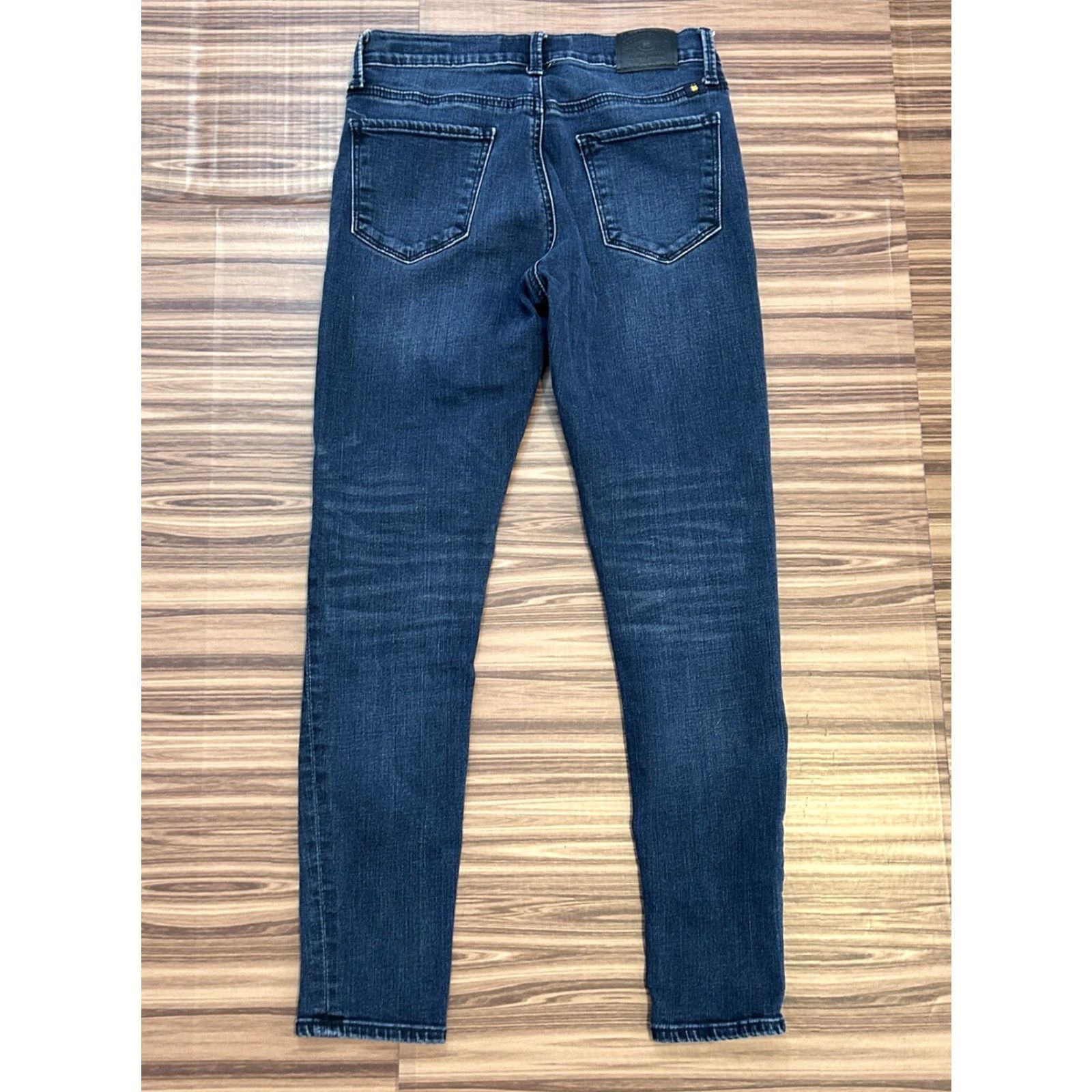 Lucky Brand Lucky Brand Brooke Capri Jeans Womens Regular Size 0/25 Blue Denim 5-Pocket Design Distressed Logo Size 25" / US 0 / IT 36 - 2 Thumbnail