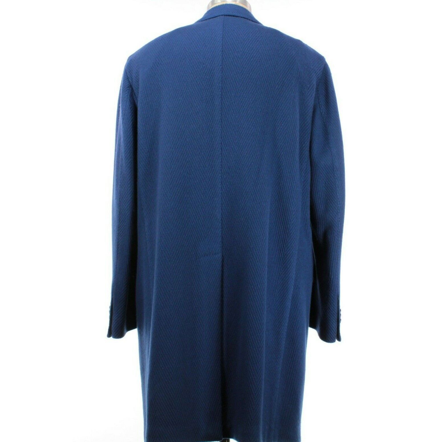 Boglioli Boglioli Coat Size XL US In Blue Wool Blend Size US XL / EU 56 / 4 - 5 Thumbnail