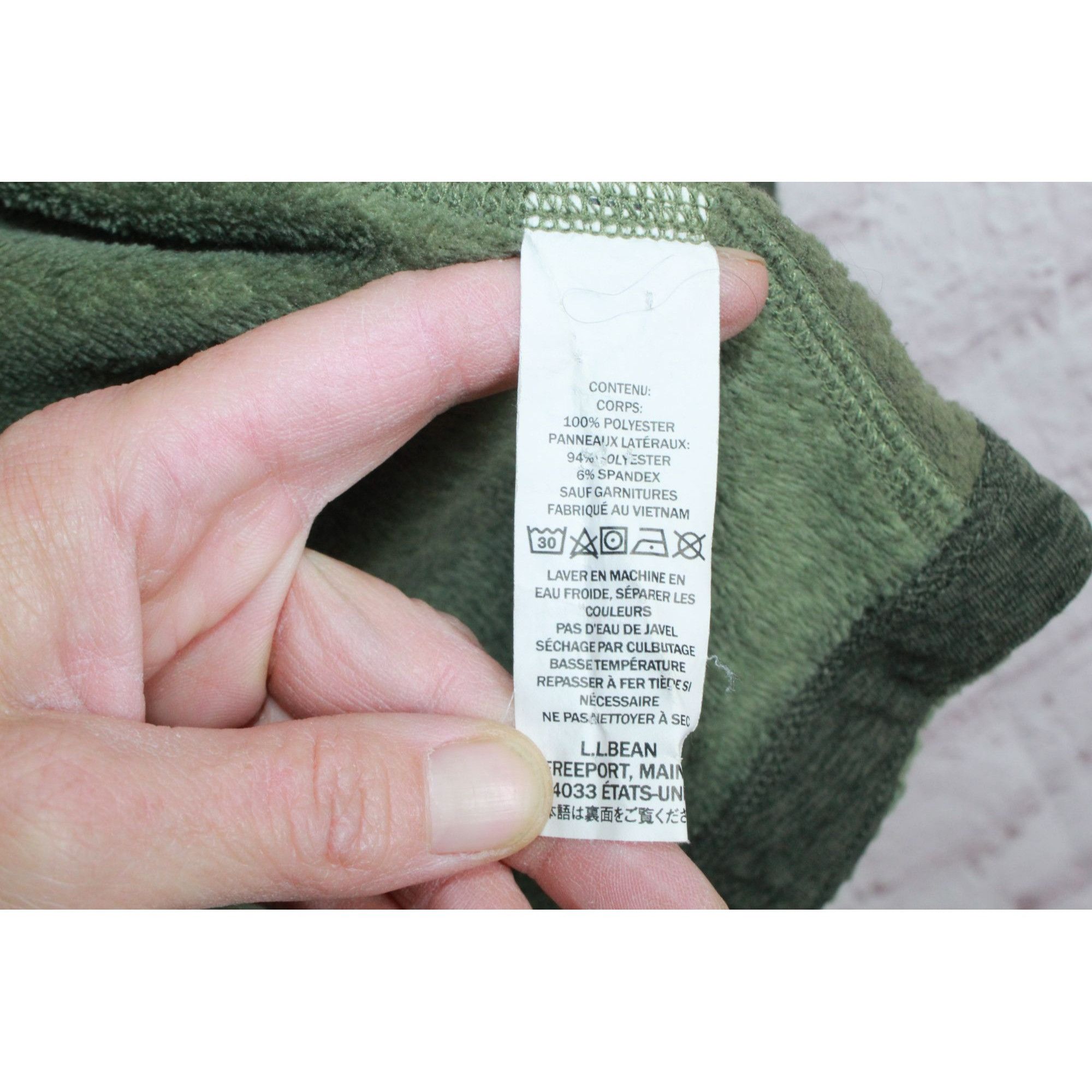 L.L. Bean LL Bean Women's Adventure Hybrid Fleece Jacket Size M / US 6-8 / IT 42-44 - 8 Thumbnail