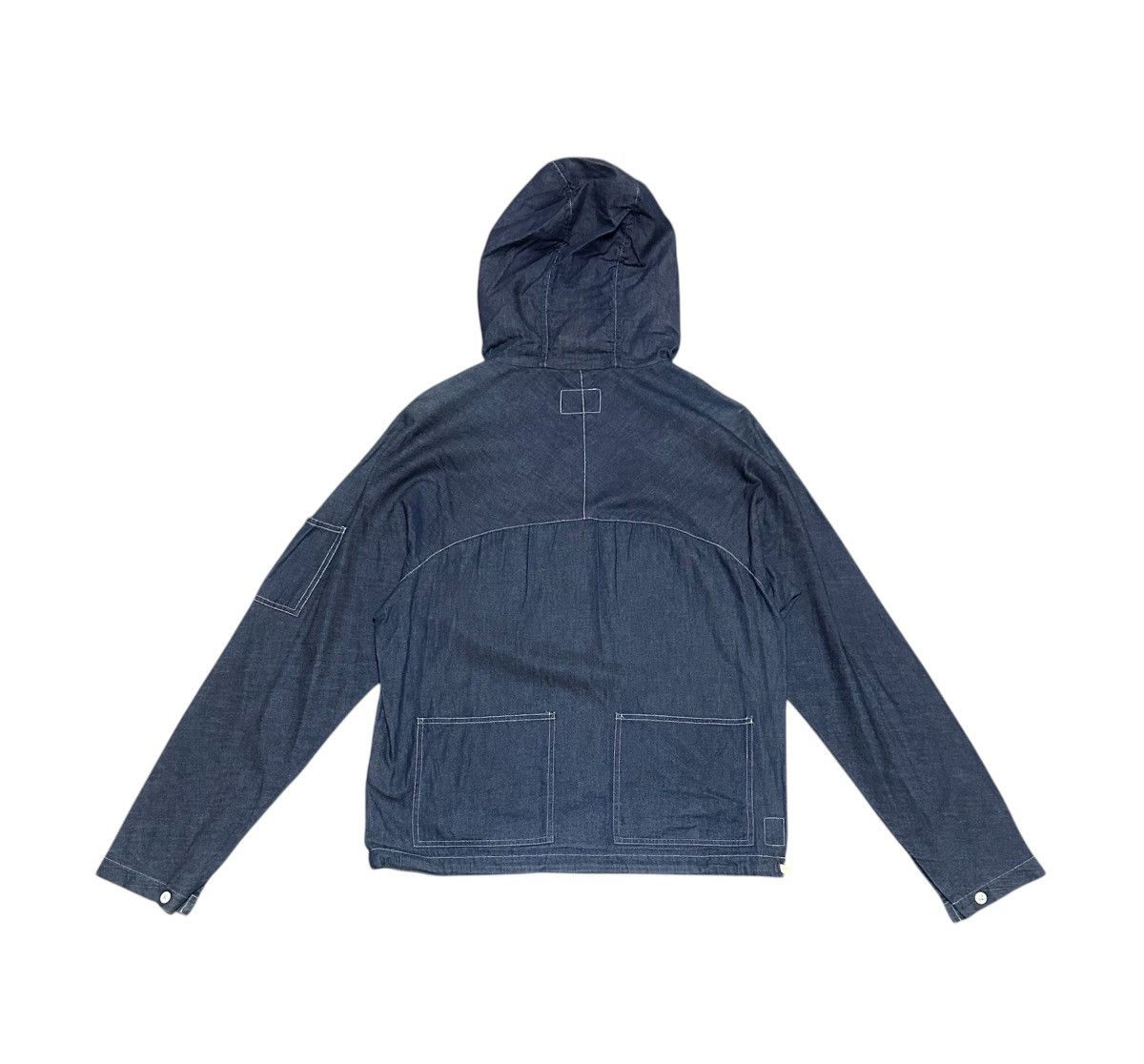 Battenwear Vintage Battenwear Beams Surf&Skate Denim Jacket Hoodie Size US XS / EU 42 / 0 - 6 Thumbnail