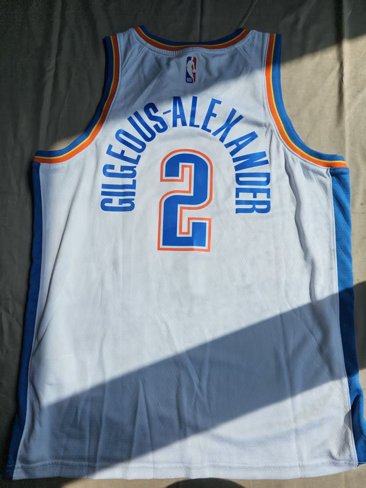 NBA Thunder #2 Shai Gilgeous-Alexander Jersey Size US XL / EU 56 / 4 - 2 Thumbnail