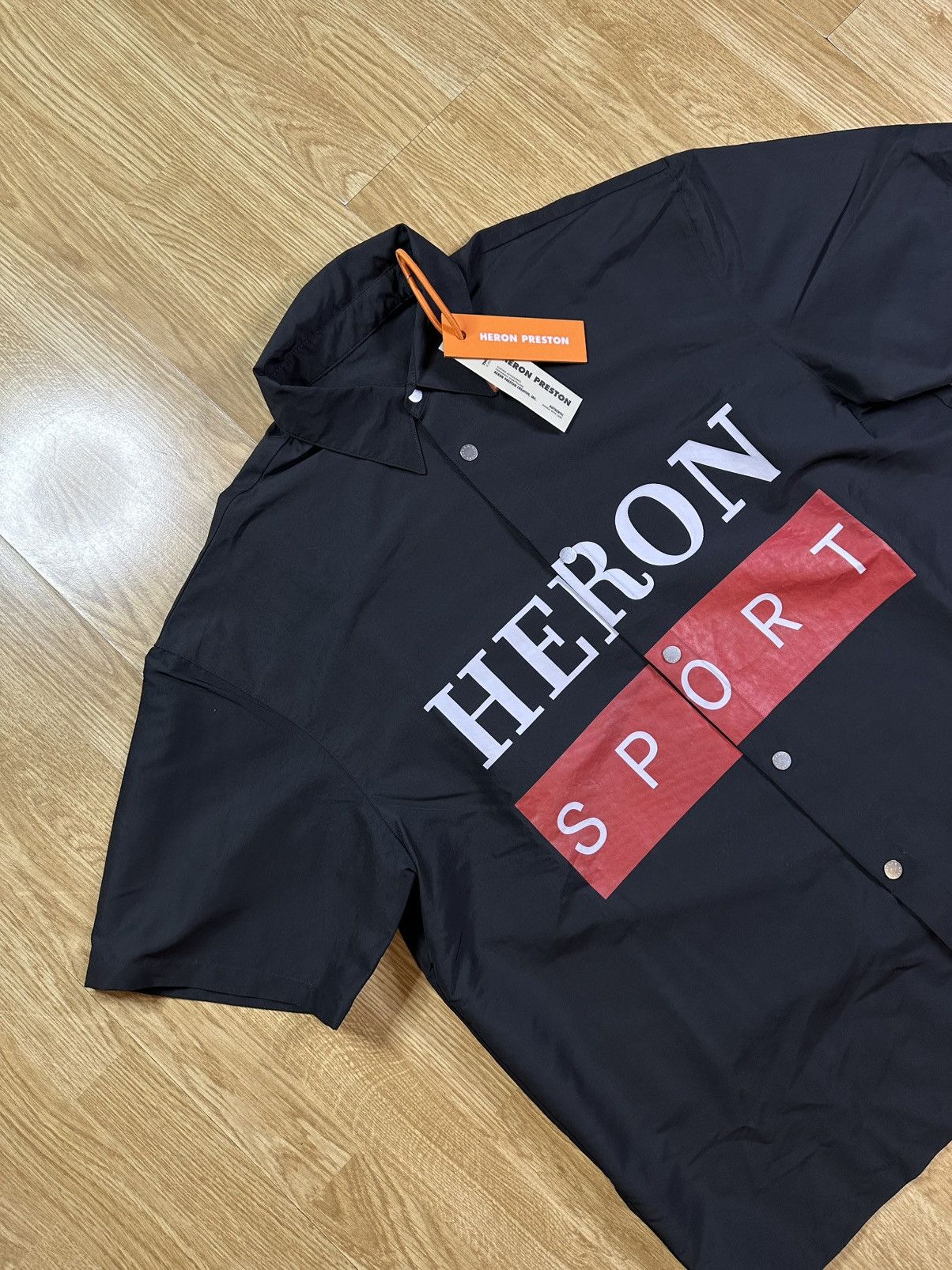 Heron Preston Heron Preston “ Heron Sport “ Shirt Size US M / EU 48-50 / 2 - 2 Thumbnail
