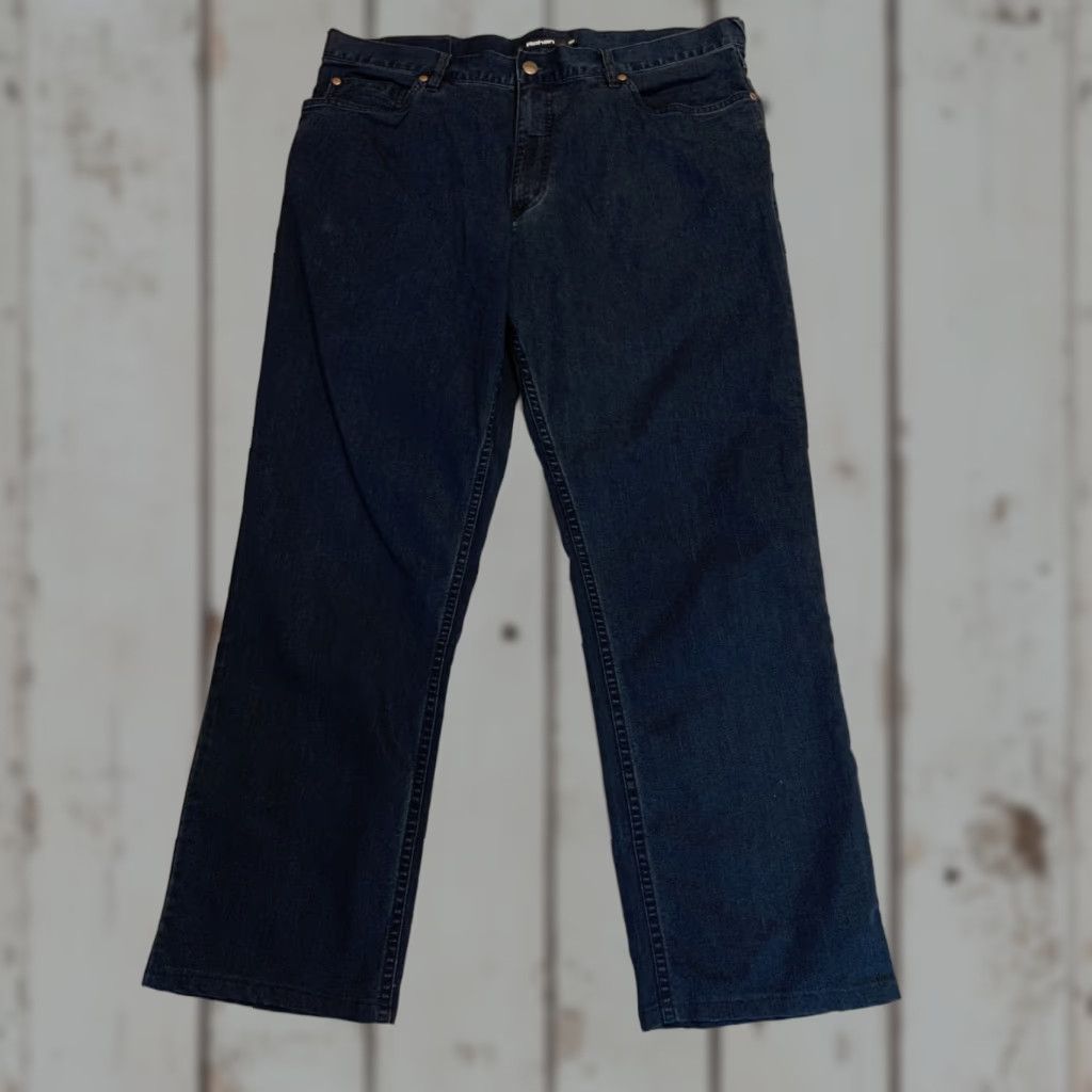 Vintage Rohan Jeans Plus Tapered Leg Zip Closure Medium Wash 38S Blue Mens Size US 38 / EU 54 - 1 Thumbnail