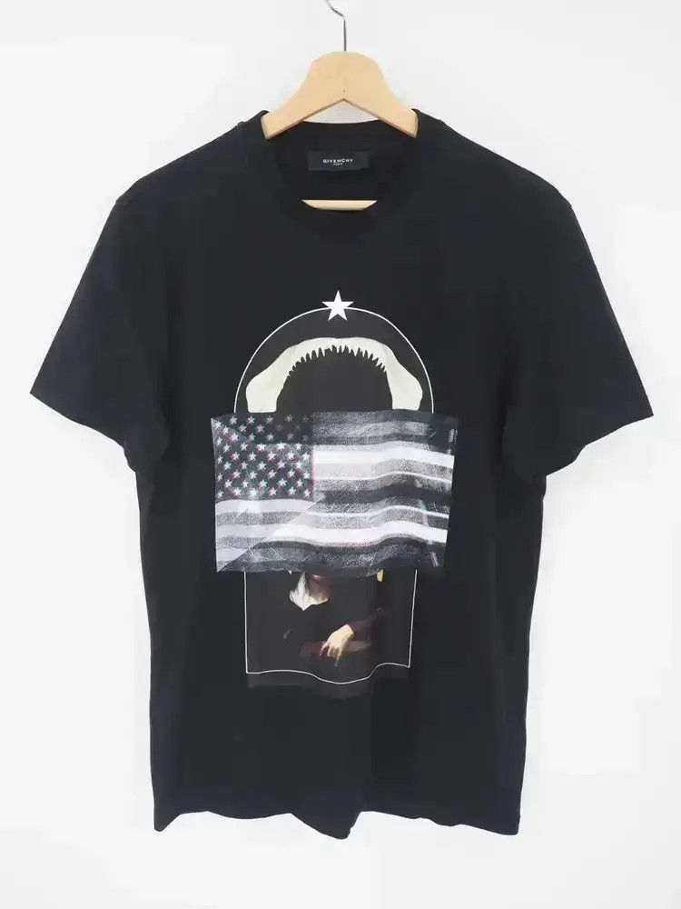 Givenchy Riccardo Tisci Givenchy SS14 shark jaw Tee-2507 Size US M / EU 48-50 / 2 - 1 Thumbnail