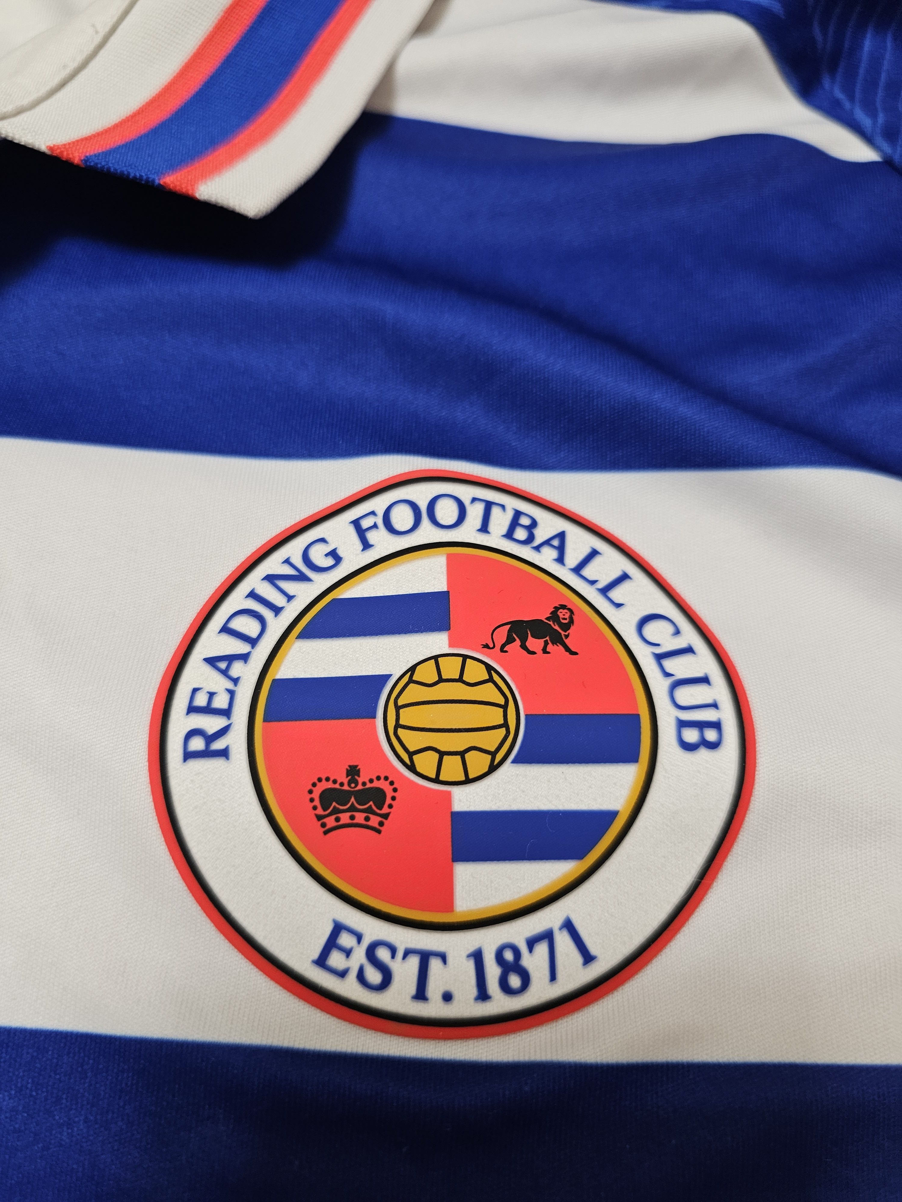 All Sport READING 2020 2021 HOME FOOTBALL SHIRT SOCCER JERSEY 5XL Size US XXL / EU 58 / 5 - 4 Thumbnail