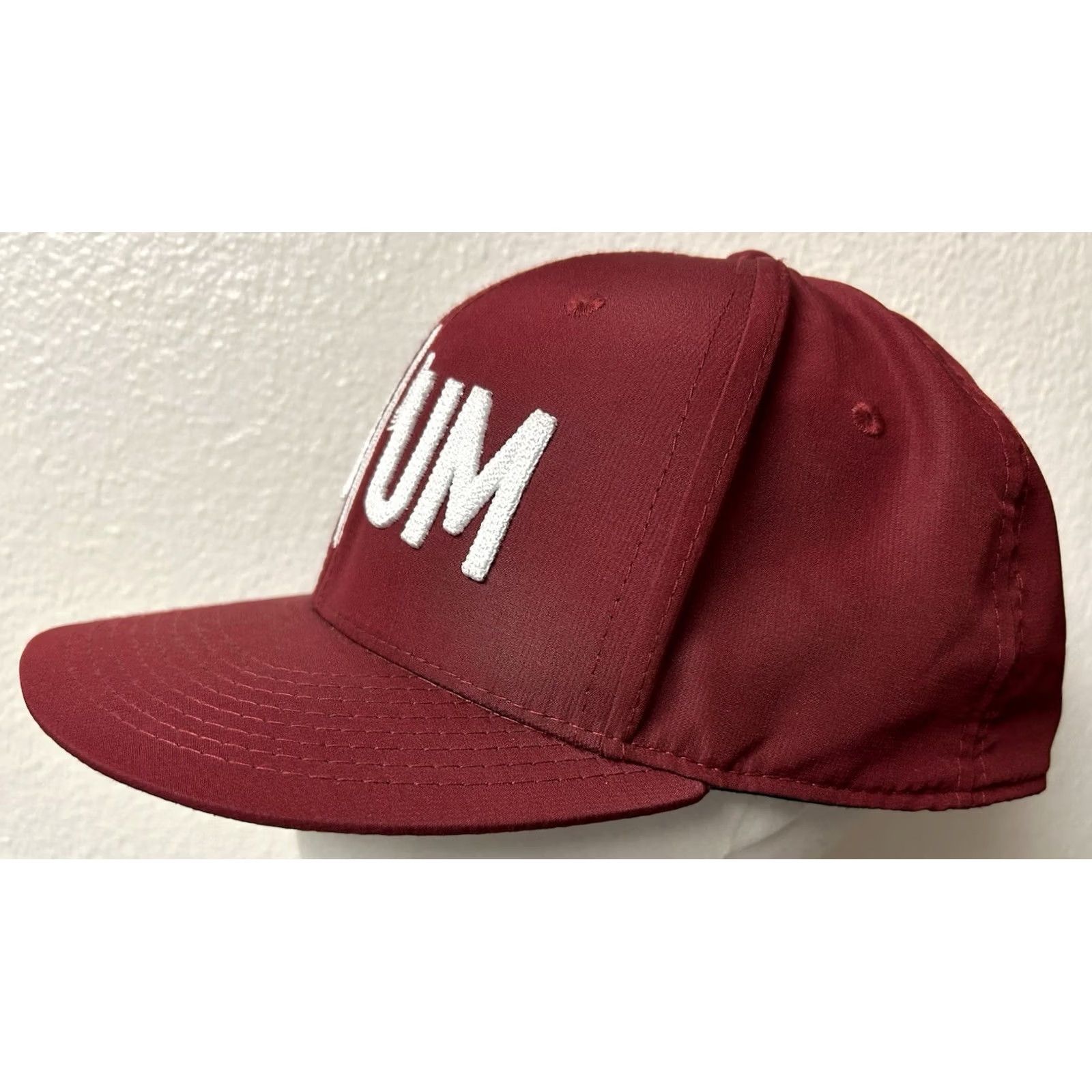 Vintage Tatum Ranch Golf Course Arizona Snapback Hat Maroon Embroidered Cactus Indoor Outdoor Men One Size Maroon Snap-Back Adult Mens Size ONE SIZE - 4 Thumbnail