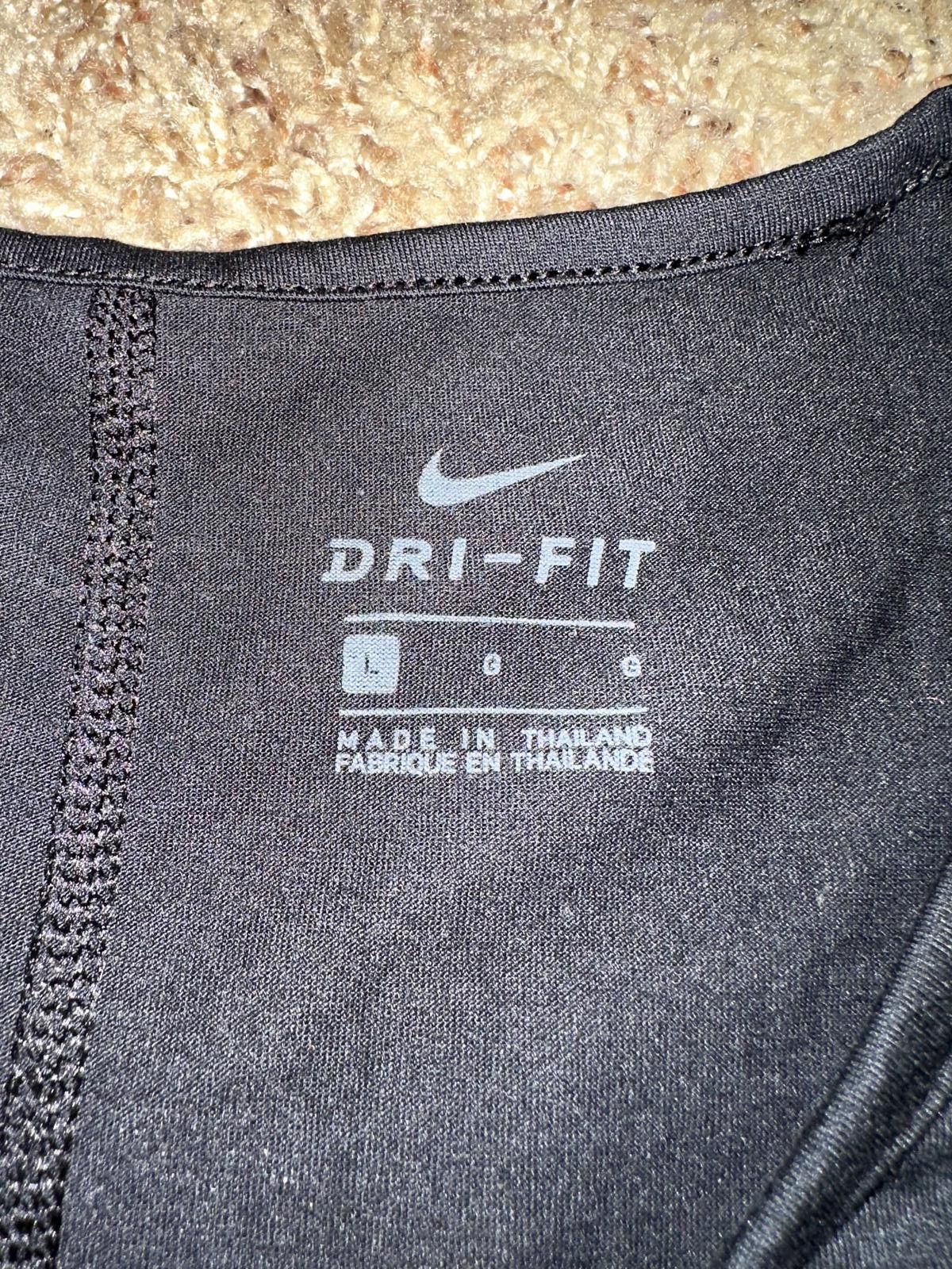 Nike Nike Women’s Dri-Fit Yoga Short Sleeve Training Top T-Shirt Size L / US 10 / IT 46 - 5 Thumbnail