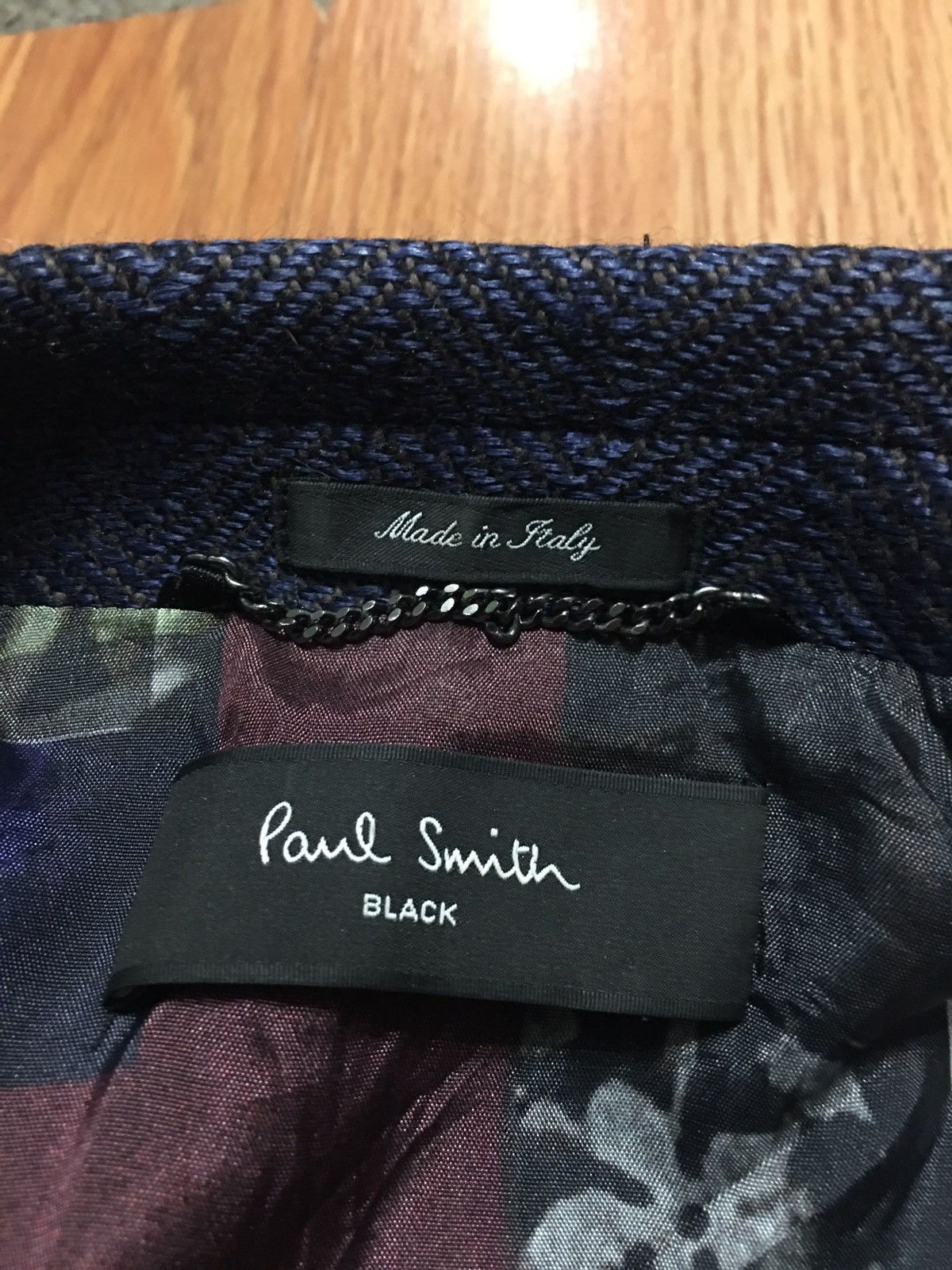 Paul Smith Paul Smith Black Label Navy Wool Jacket Blazer Size EU 46 Size L / US 10 / IT 46 - 11 Thumbnail