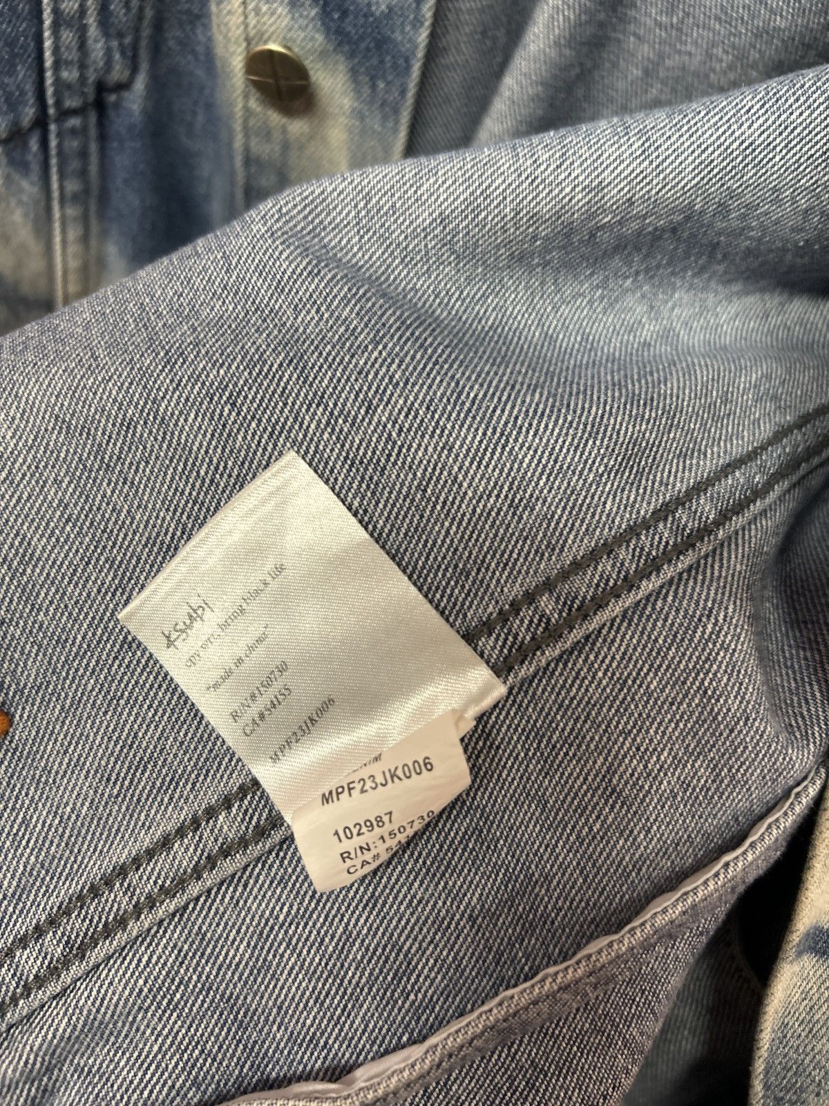 Ksubi Ksubi Oh G Kaos Denim Jacket Size US M / EU 48-50 / 2 - 7 Thumbnail