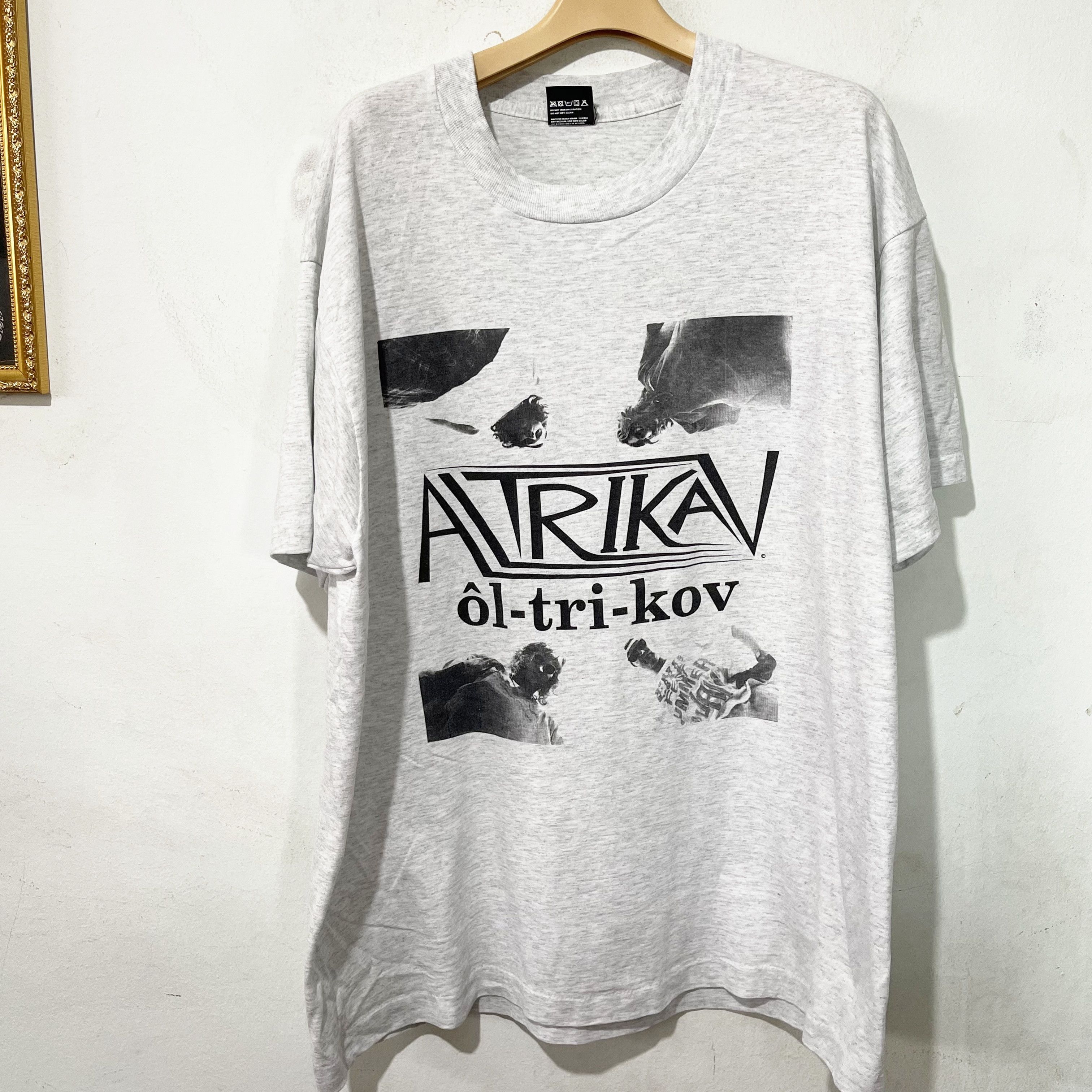 Band Tees Vintage 90s Altrikav Band Shirt Size US XL / EU 56 / 4 - 1 Thumbnail