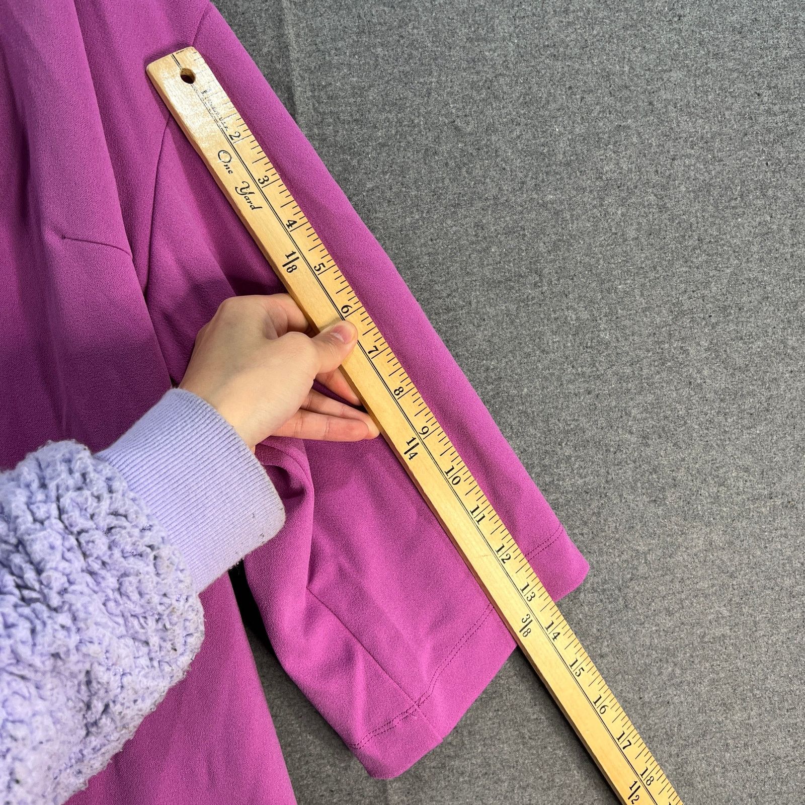 Other Girl With Curves Petite 3/4Sleeve Wrap Coat with Tie Wa Size XL / US 12-14 / IT 48-50 - 8 Thumbnail
