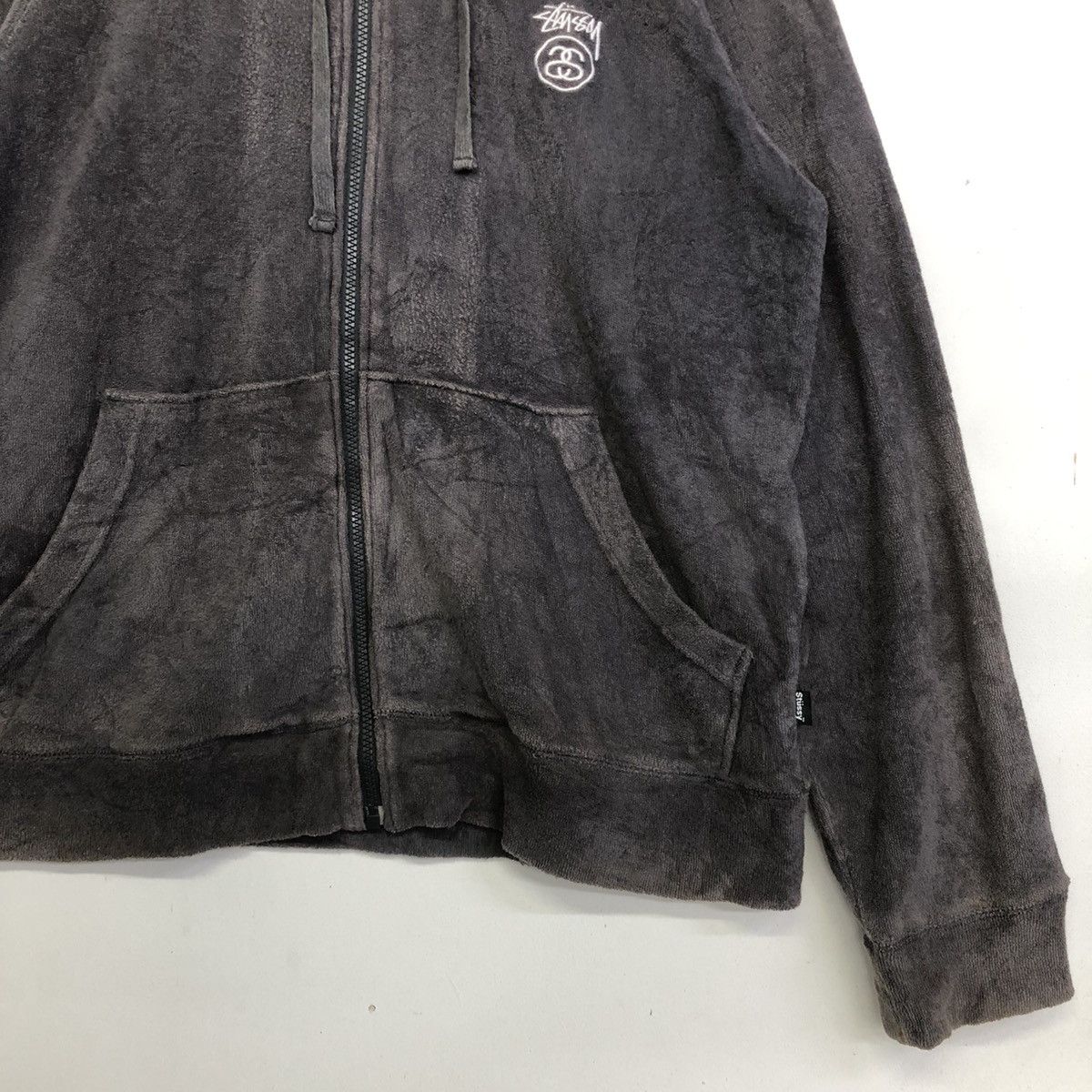 Stussy STUSSY SMALL LOGO HOODIE ZIPPER SWEATER Size US M / EU 48-50 / 2 - 4 Thumbnail