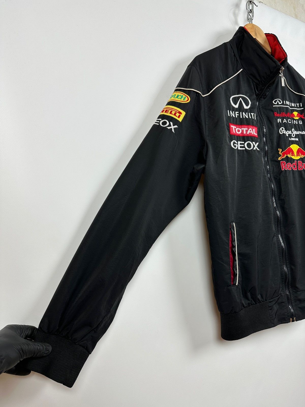 Red Bull Vintage Infinity Red Bull Pepe Jeans Light Racing Jacket Size US XL / EU 56 / 4 - 12 Thumbnail