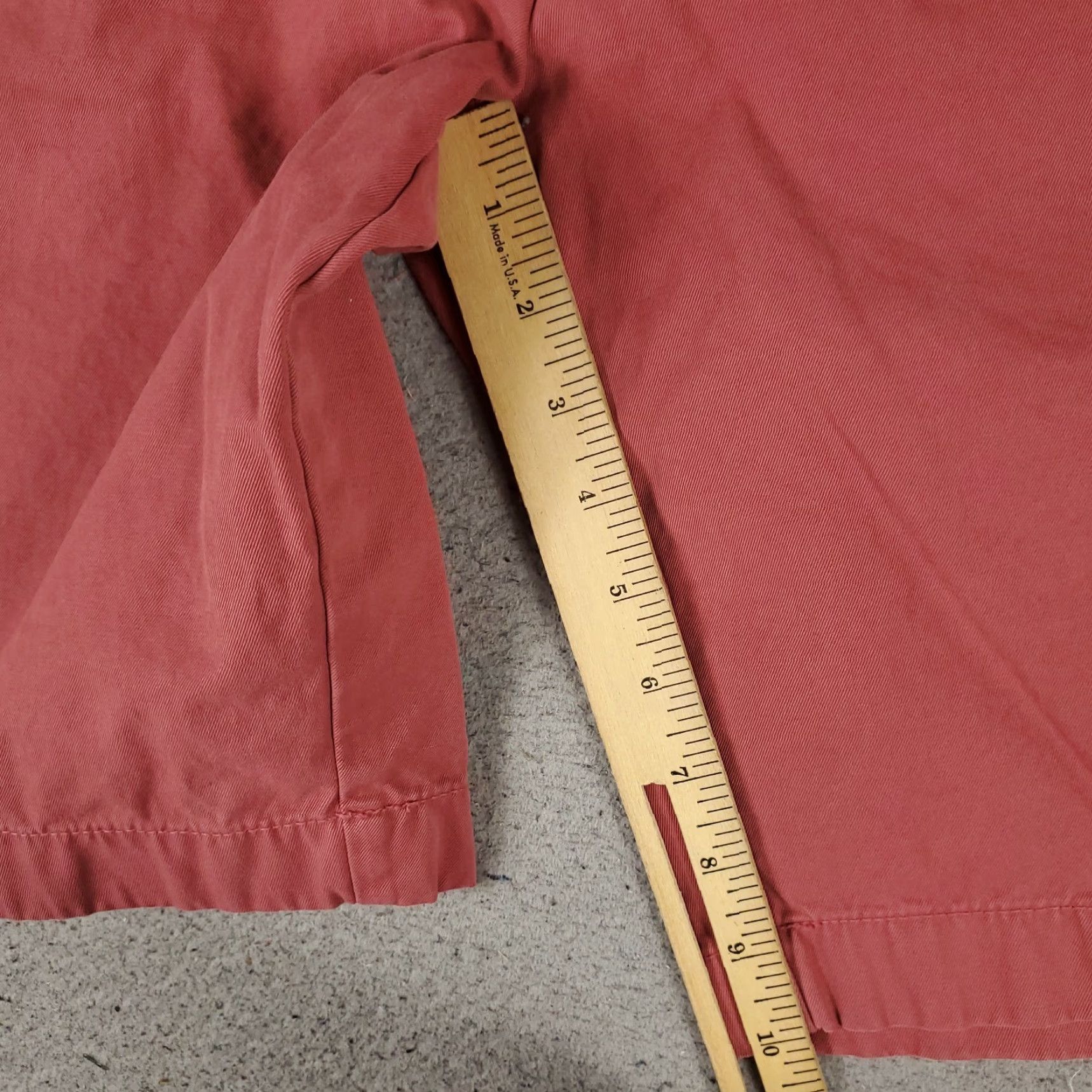 Brooks Brothers VINTAGE? No, Brooks Brothers Shorts Men 38 Red Flat Front Chino Slash Pockets Cotton Men's Swim Casual Business - Regular 38 Red Mens Size US 38 / EU 54 - 6 Thumbnail