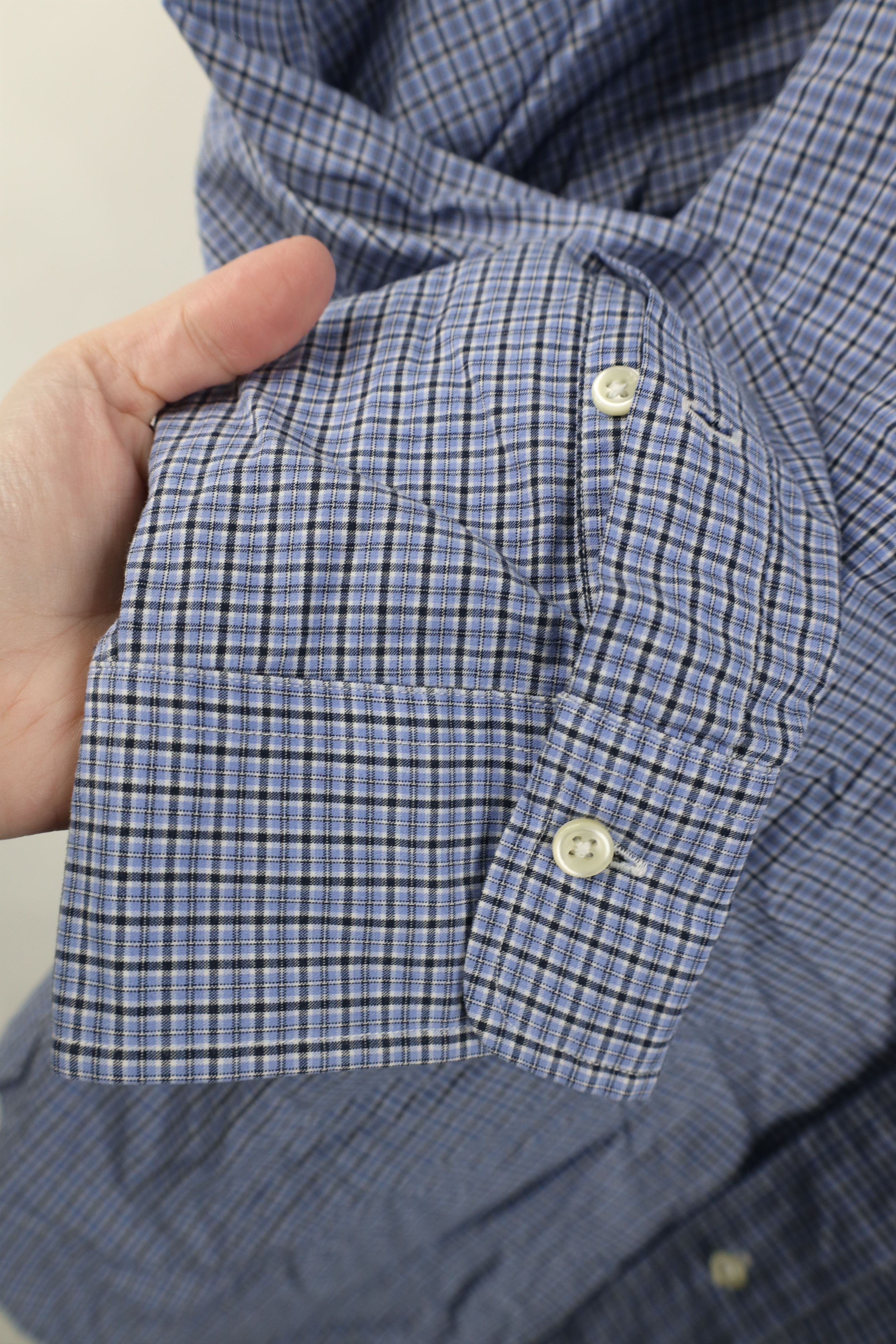 Ralph Lauren Vintage 90s Ralph Lauren Stanton Collared Button Shirt Plaid Size US XXL / EU 58 / 5 - 6 Thumbnail