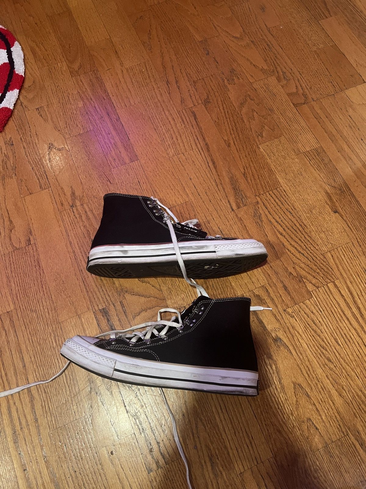 image of Pglang X Converse “As Luck Would Have It” Size 11M Shoes in Black, Men's
