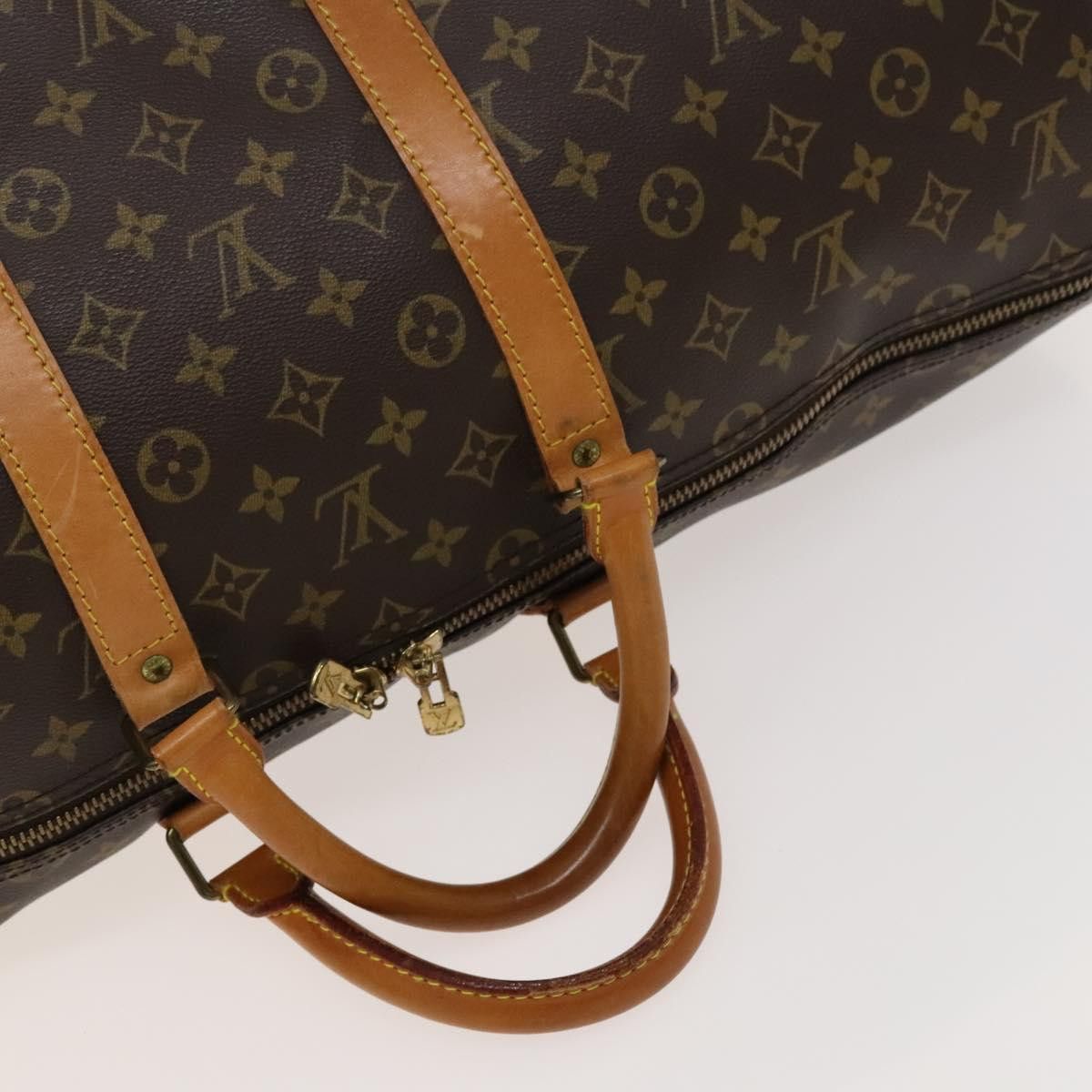 Louis Vuitton LOUIS VUITTON Monogram Keepall 55 Boston Bag M41424 Size ONE SIZE - 7 Thumbnail