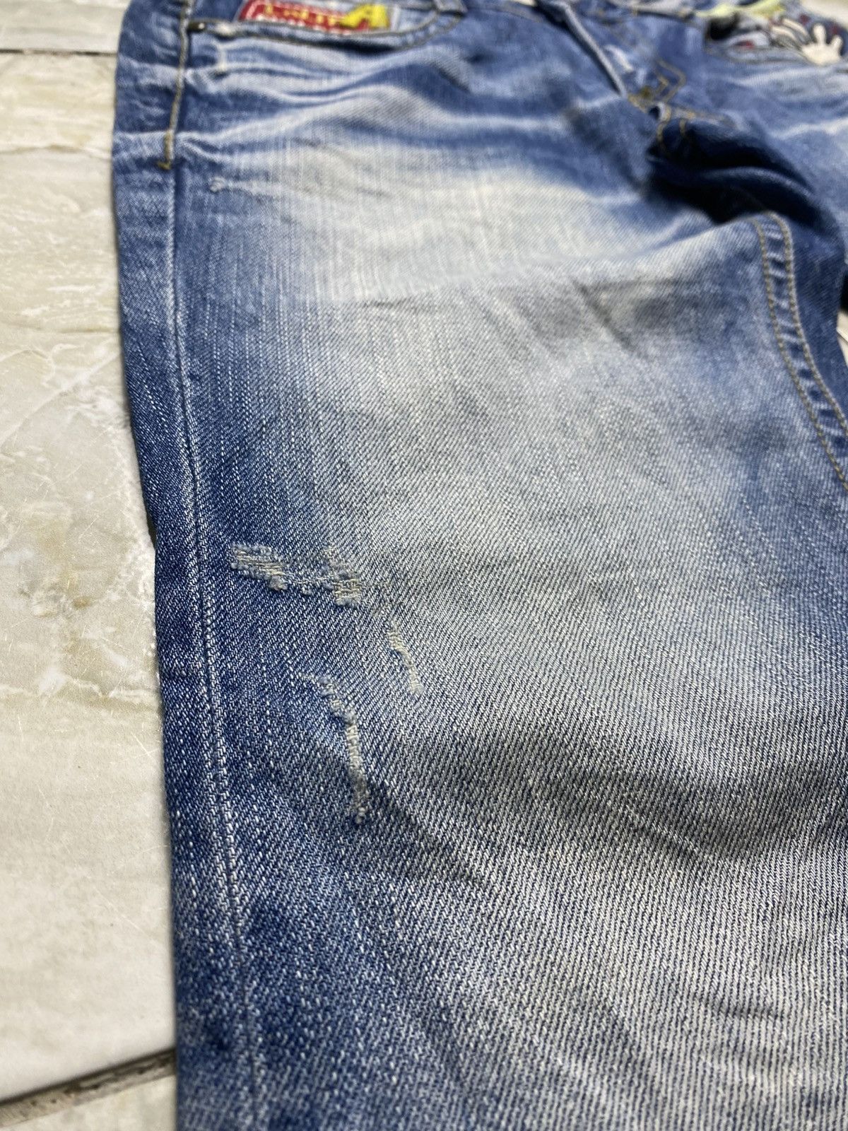 Japanese Brand Rare Lolita Children Distressed Jeans Size US 28 / EU 44 - 10 Thumbnail