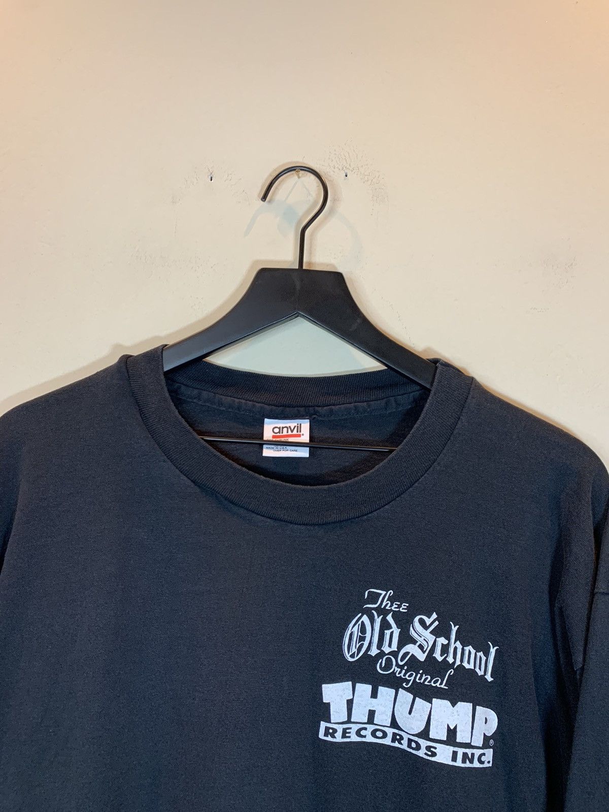 Vintage RARE Vintage 1990 Thump Records Old School Lowrider LS Shirt Size US XL / EU 56 / 4 - 4 Thumbnail