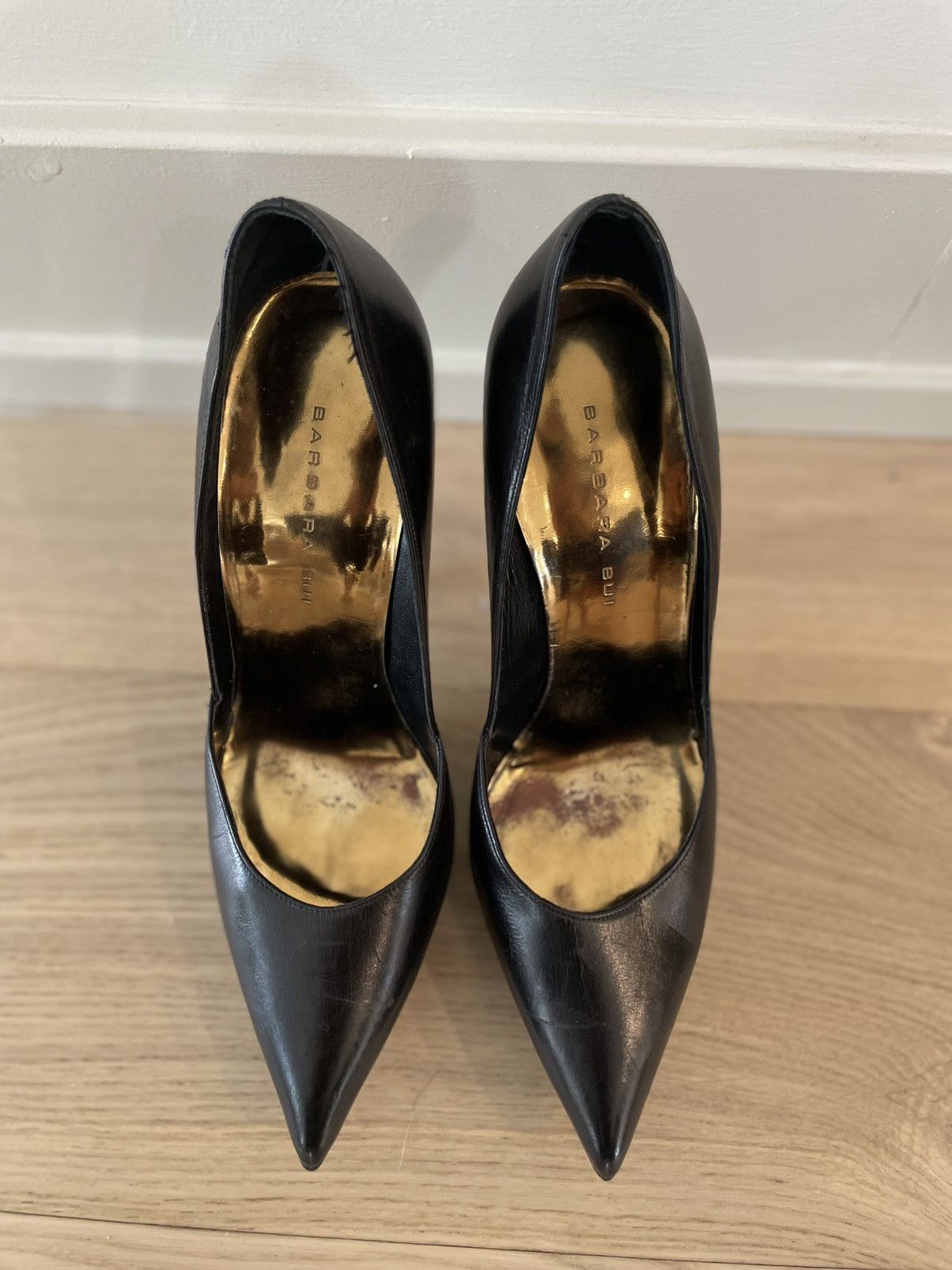 Barbara Bui Barbara Bui black pointed toe platform size 38.5 Size US 8.5 / IT 38.5 - 2 Thumbnail