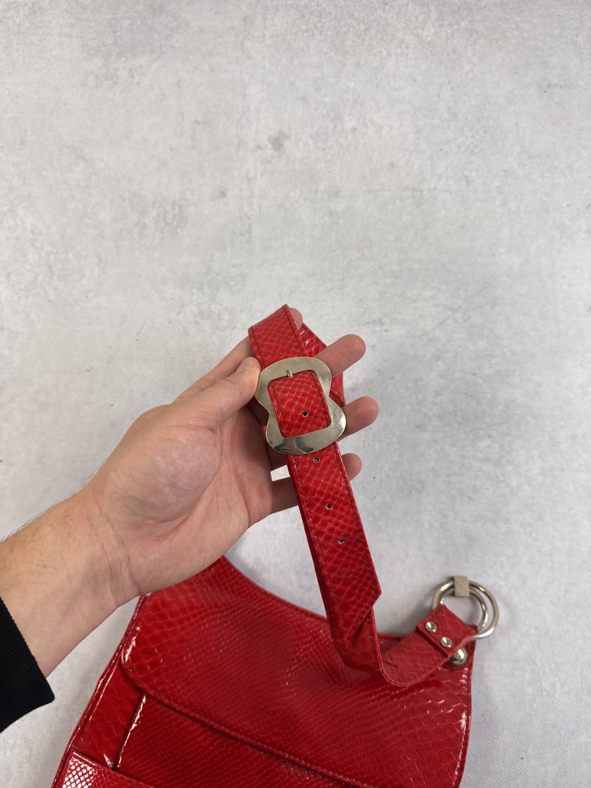 If Six Was Nine Vintage Glamour Guess Style Y2K Tote/Shoulder Women’s Bag Size ONE SIZE - 4 Thumbnail