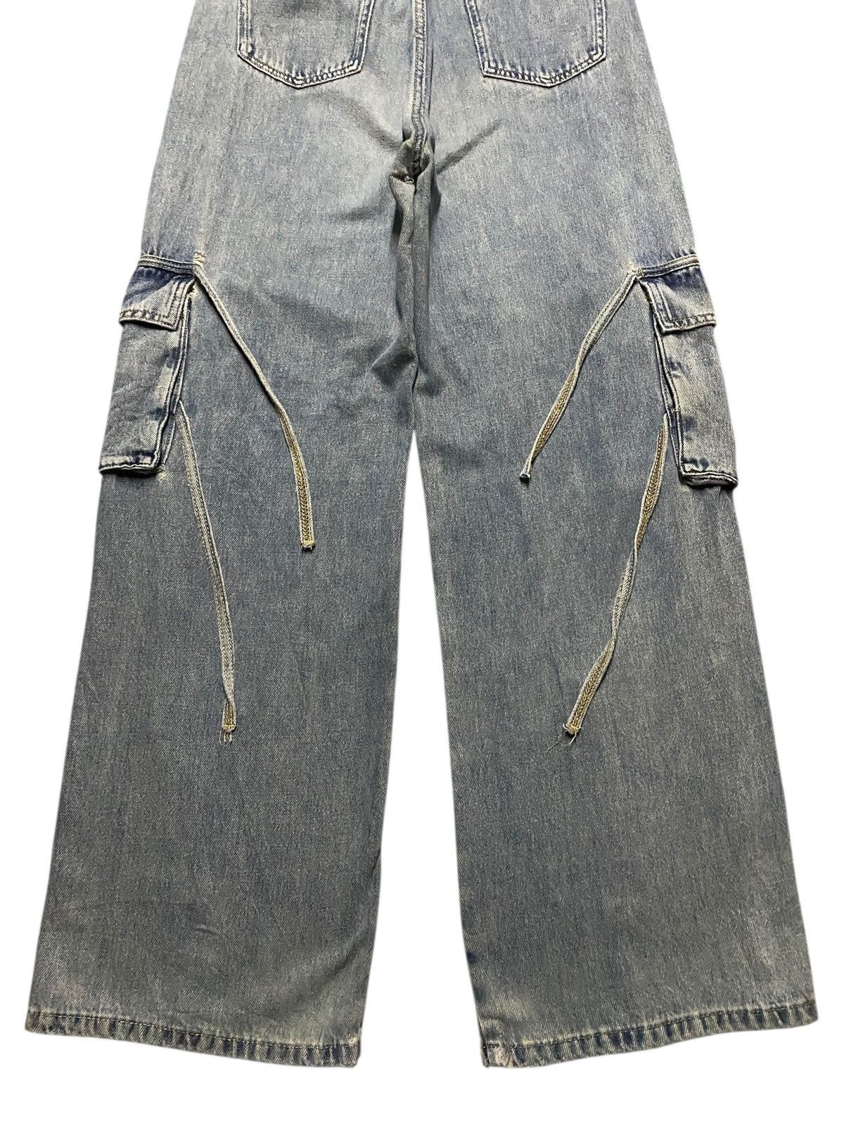 Vintage Vintage Japanese Brand FSY Super Baggy Lace Up Carpenter Size US 29 - 6 Thumbnail
