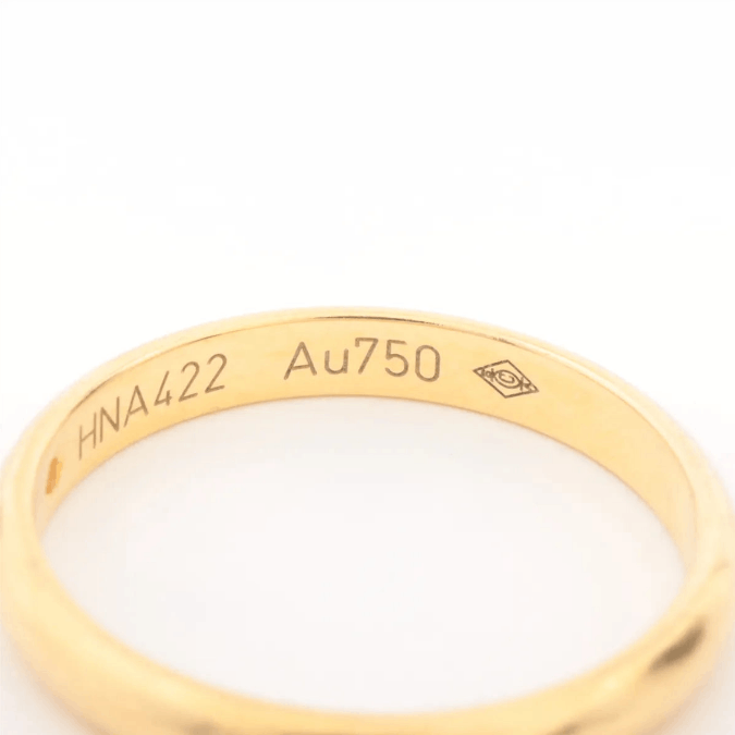 Cartier 1895 Diamond Wedding Ring Yellow Gold Size ONE SIZE - 4 Thumbnail
