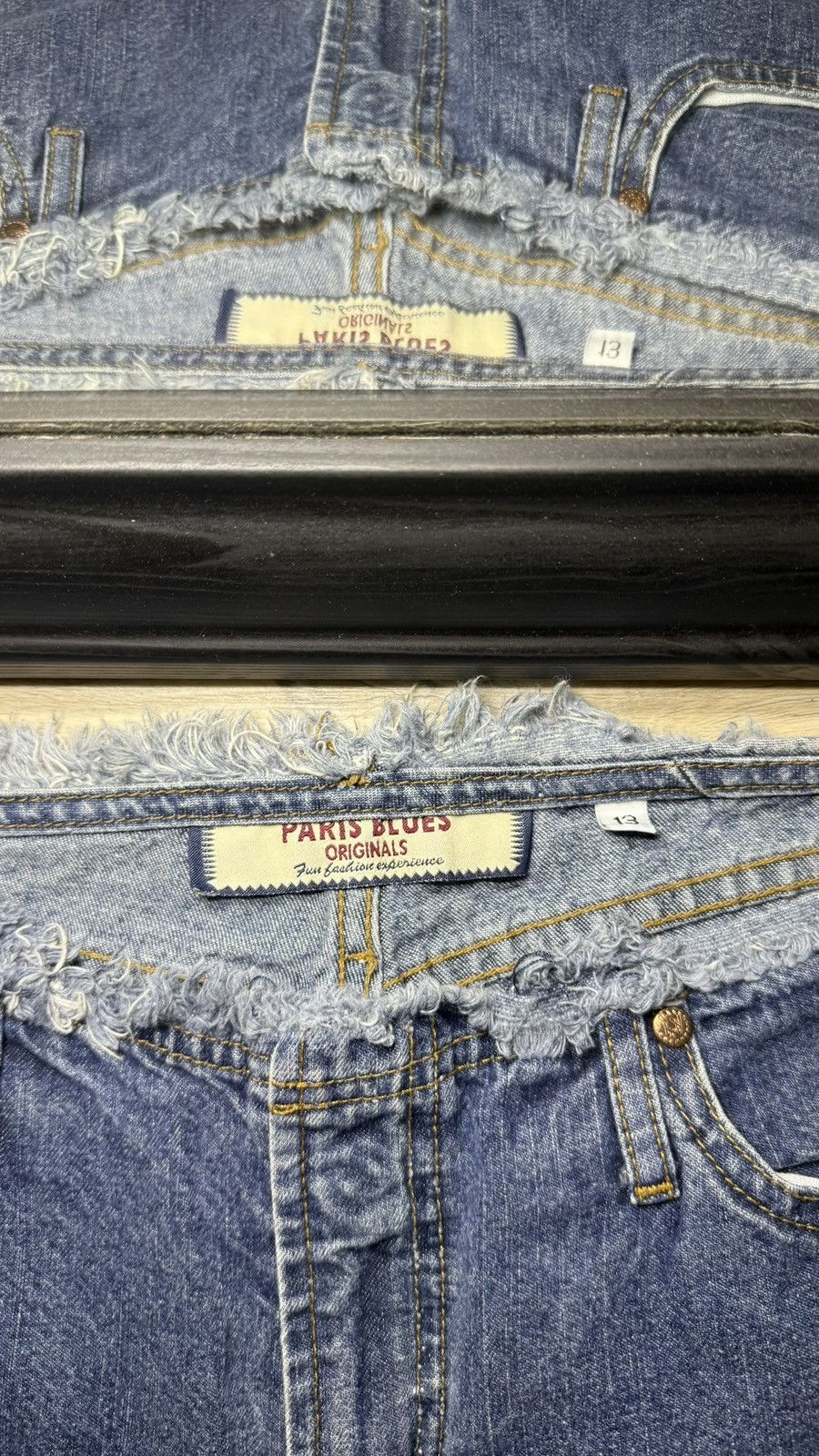Other Y2K Women’s 2000s Paris Blues Flared Boot Cut Jeans Size 36" / US 14 / IT 50 - 6 Thumbnail