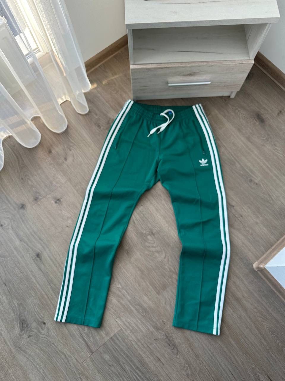 Adidas × Vintage Vintage Adidas Wide Y2K Sportswear Green Pants Size 27" / US 4 / IT 40 - 15 Thumbnail