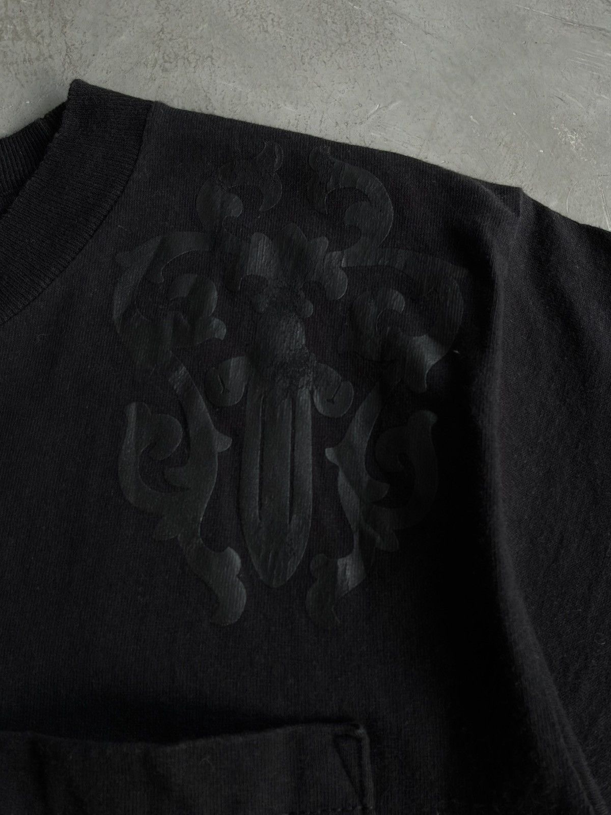Chrome Hearts Vintage Chrome - Tonal Cemetery Tee Size US S / EU 44-46 / 1 - 6 Thumbnail