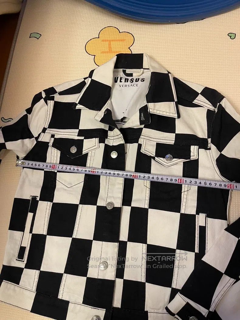 Versace Versace Plaid denim top Size US S / EU 44-46 / 1 - 8 Thumbnail