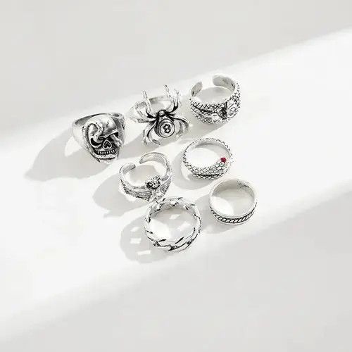 Jewelry × Vintage Rings Set Size ONE SIZE - 2 Thumbnail