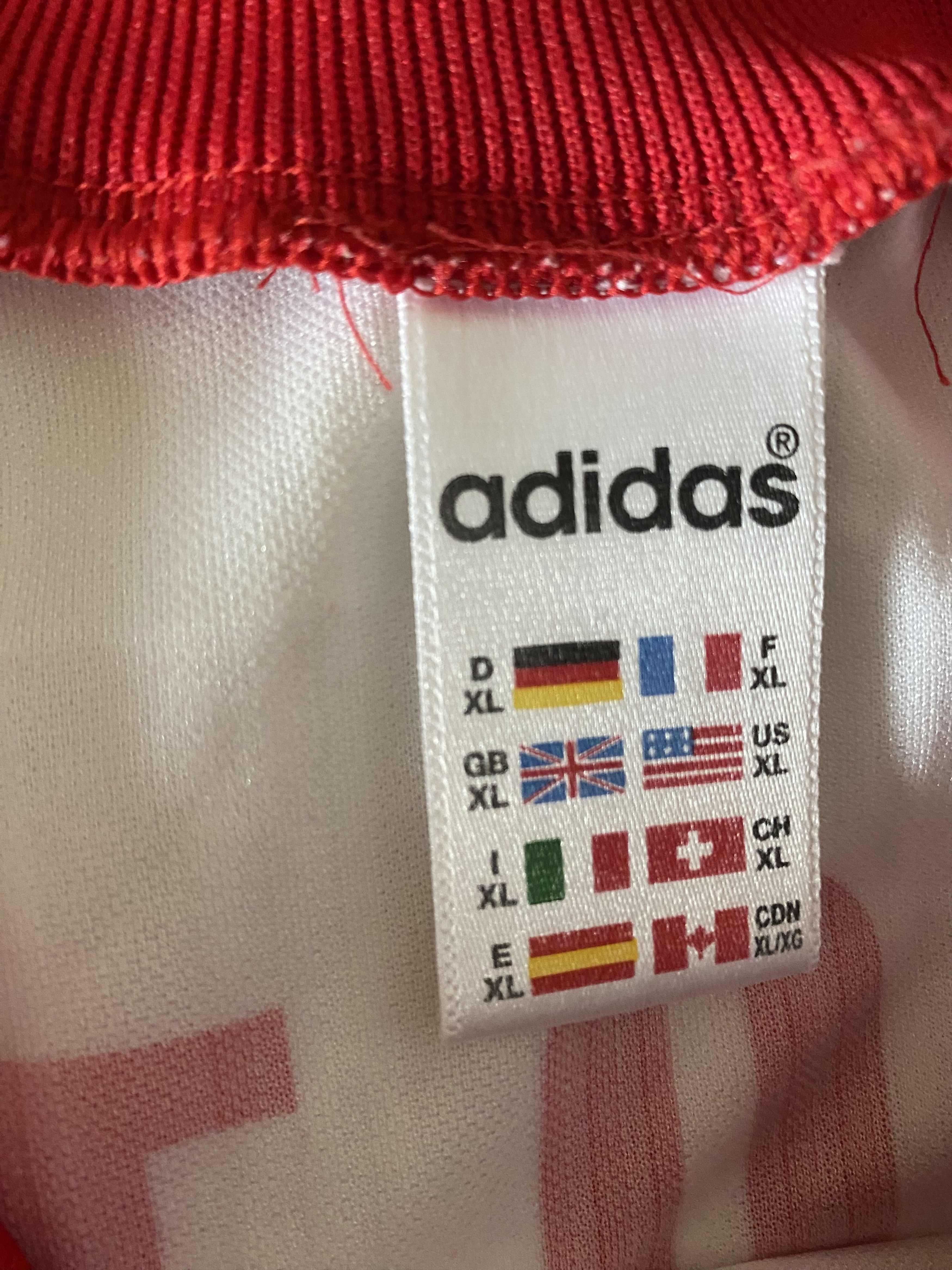 Adidas Vintage FK ŻELEZNIK - #24 VILOTIĆ - Adidas - XL - UNIQUE Size US L / EU 52-54 / 3 - 3 Thumbnail