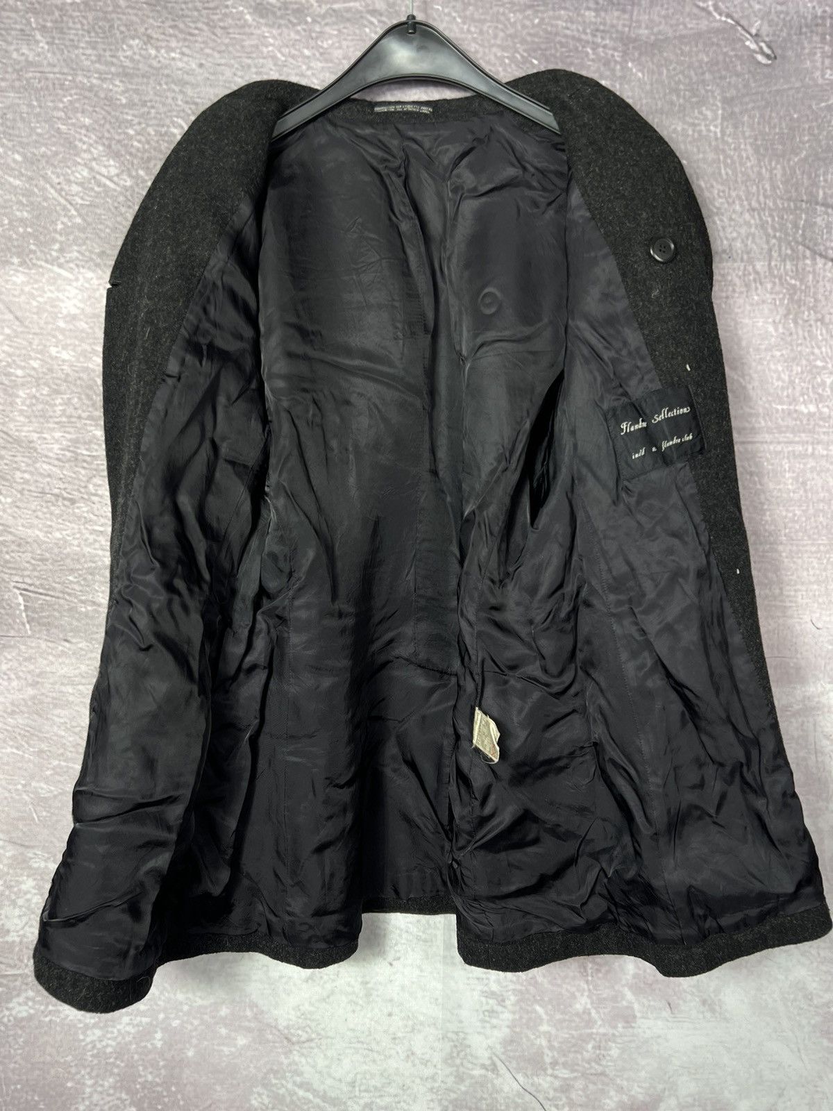 Flandre Sellection Formal Japan Made Collared Wool Coat
